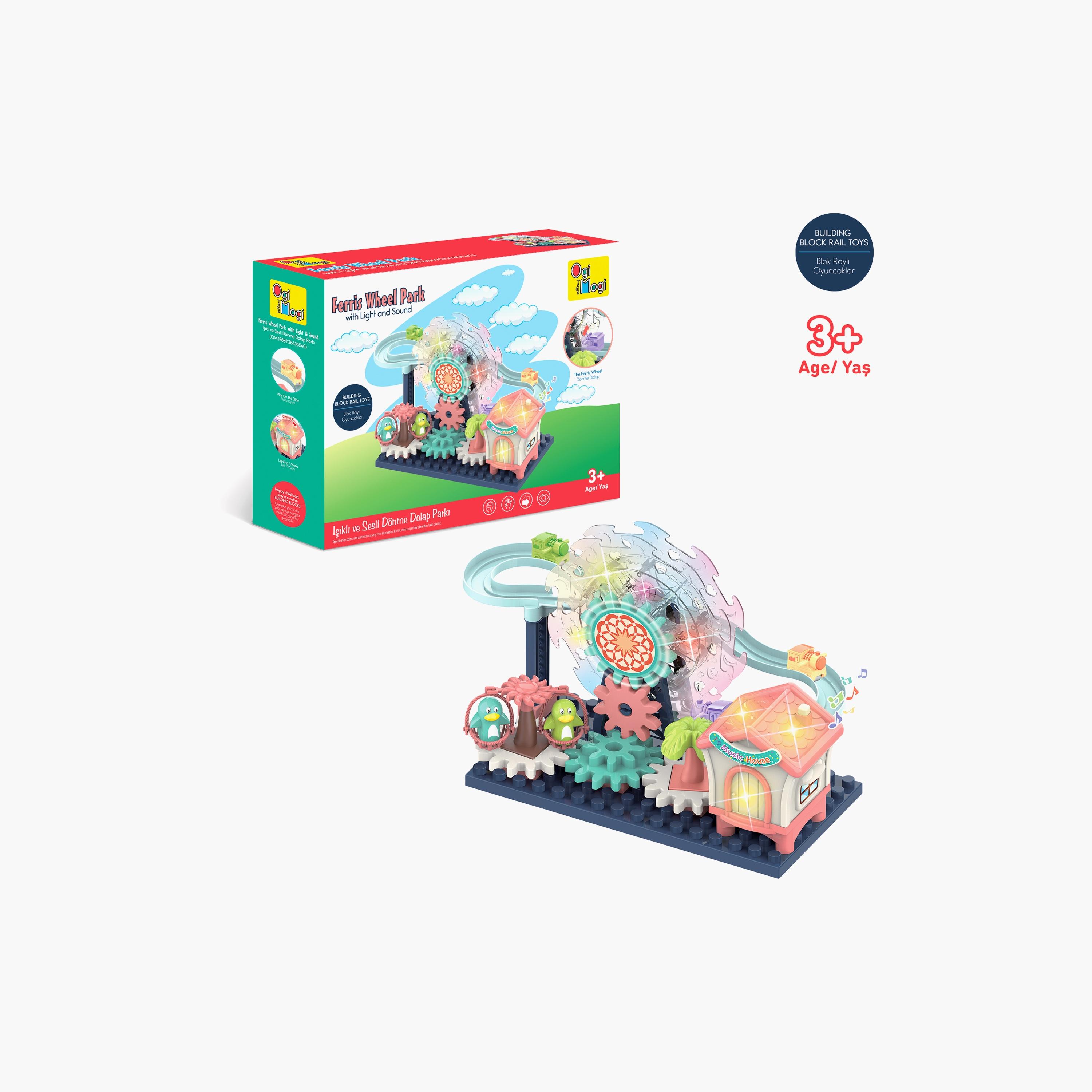 Ogi Mogi Toys Ferris Wheel Amusement Park Play Set with Light & Sound-toys-playvehicles-diecastcars-image-1