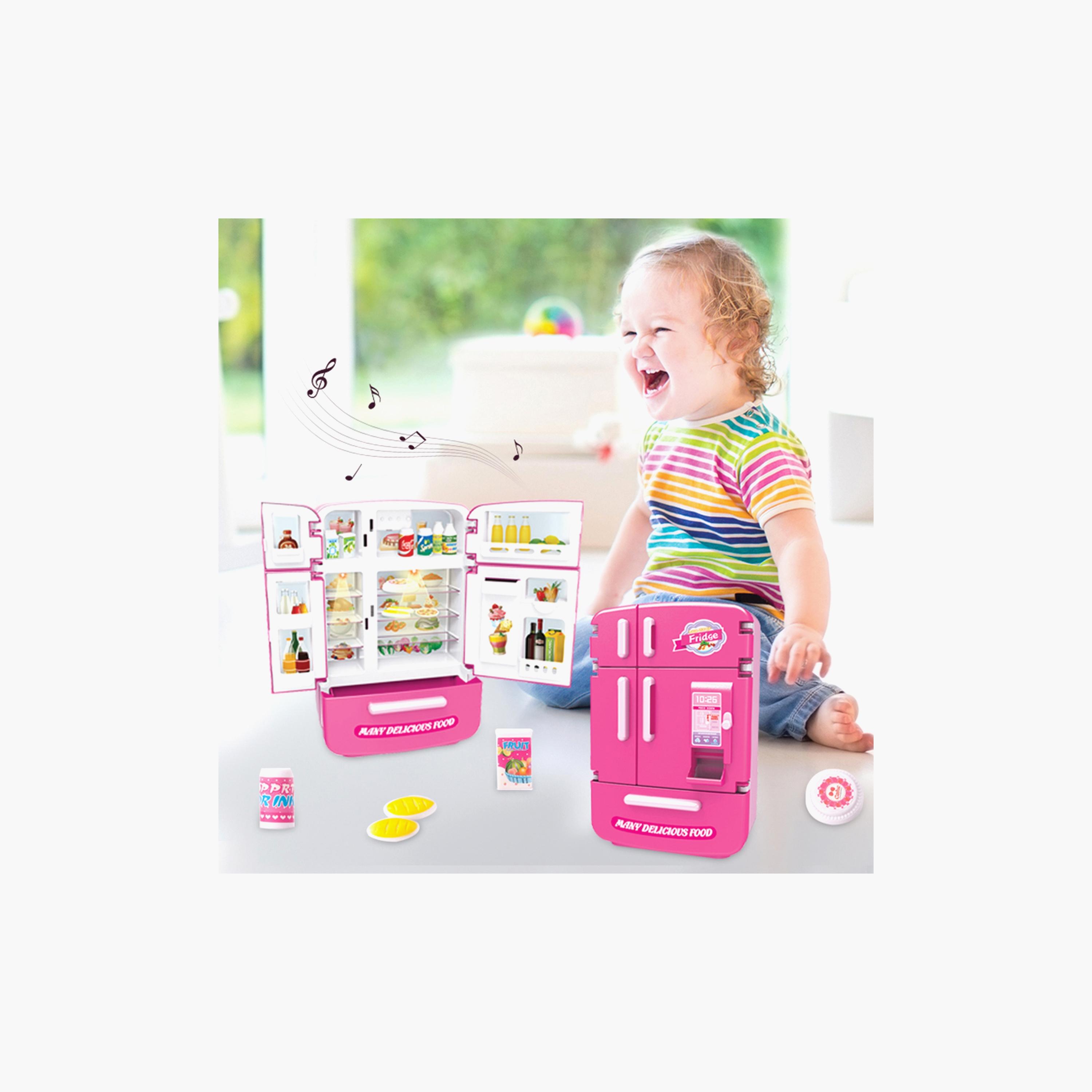 مجموعة لعب أدوار ثلاجة متعددة الأبواب مع إضاءة وصوت من أوجي موجي-toys-roleplay-kitchensets-image-9