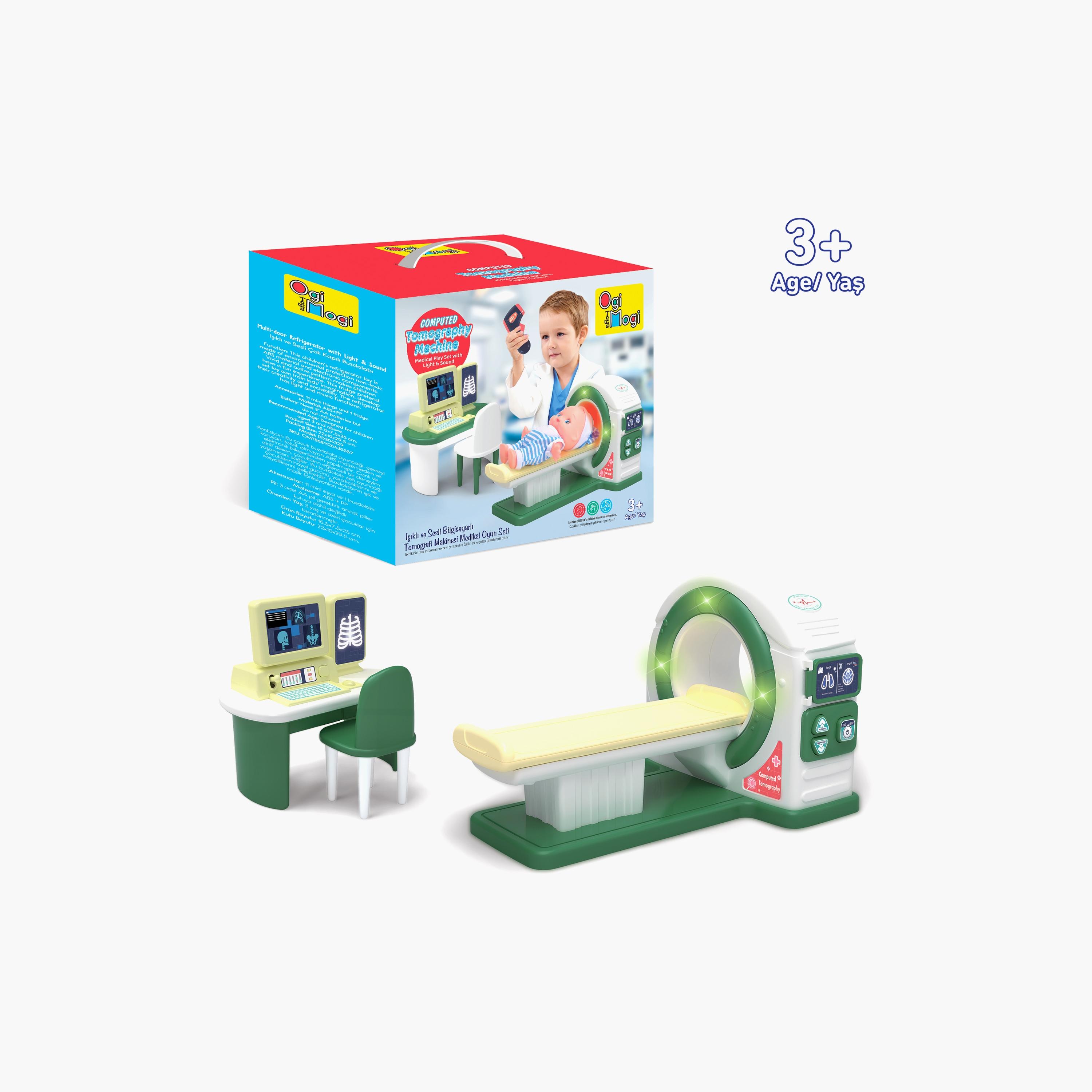 مجموعة لعب أدوار ماسح الأشعة المقطعية الطبية مع إضاءة وصوت من أوجي موجي-toys-babyandtoddlertoys-lightsandmusicaltoys-image-2
