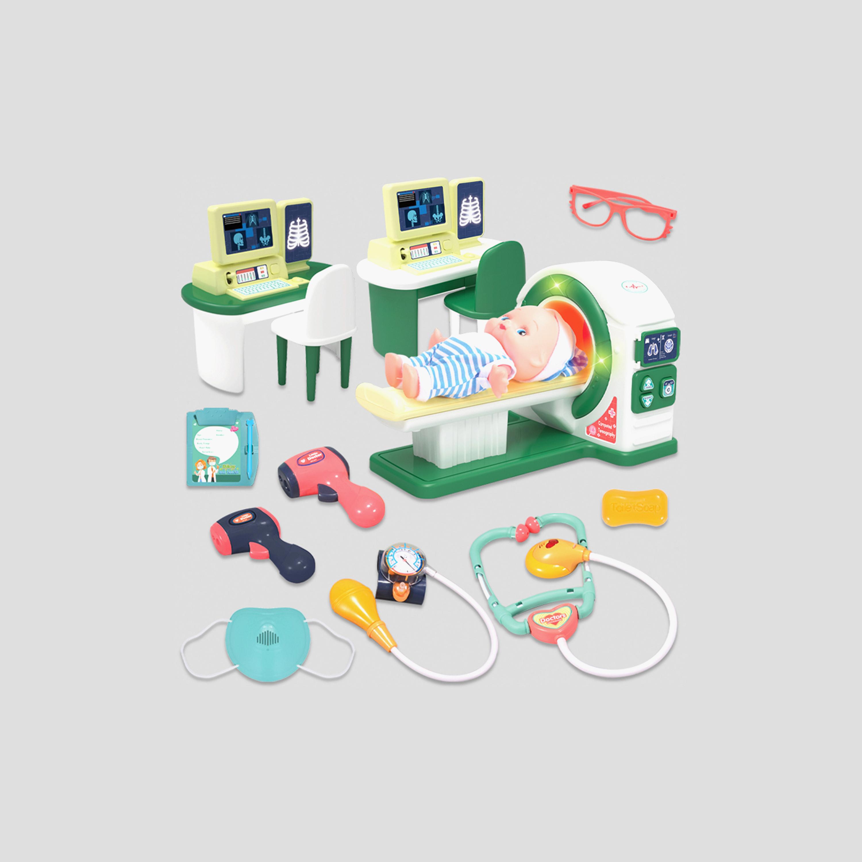 مجموعة لعب أدوار ماسح الأشعة المقطعية الطبية مع إضاءة وصوت من أوجي موجي-toys-babyandtoddlertoys-lightsandmusicaltoys-image-4
