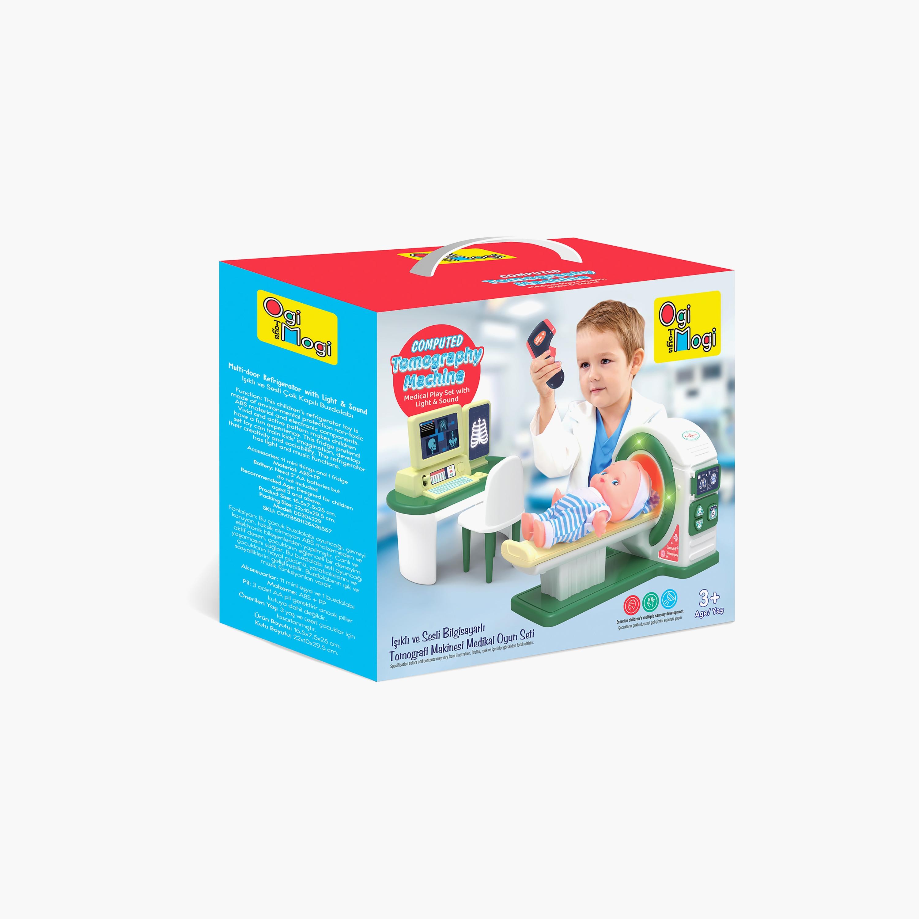 مجموعة لعب أدوار ماسح الأشعة المقطعية الطبية مع إضاءة وصوت من أوجي موجي-toys-babyandtoddlertoys-lightsandmusicaltoys-image-5