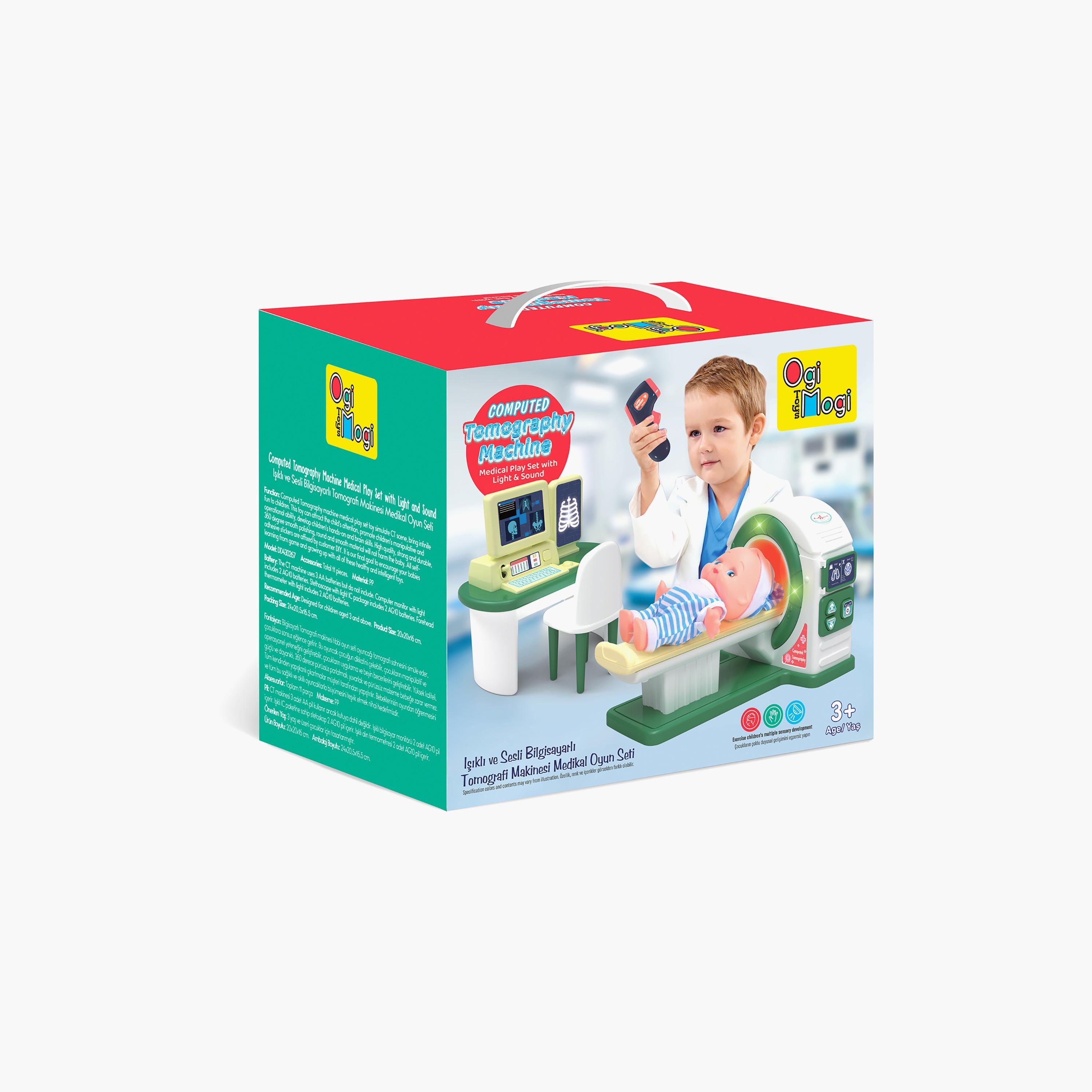 مجموعة لعب أدوار ماسح الأشعة المقطعية الطبية مع إضاءة وصوت من أوجي موجي-toys-babyandtoddlertoys-lightsandmusicaltoys-image-6