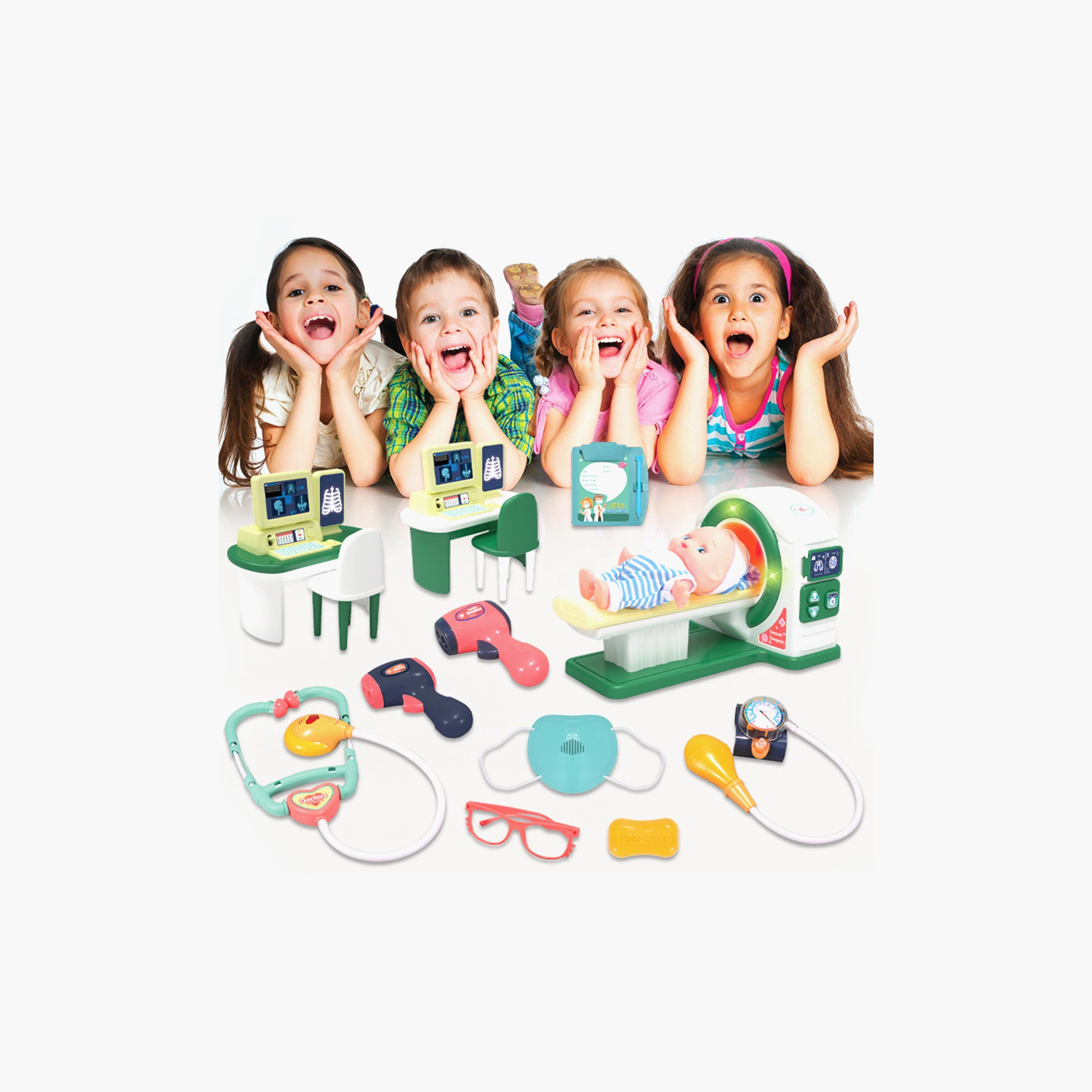مجموعة لعب أدوار ماسح الأشعة المقطعية الطبية مع إضاءة وصوت من أوجي موجي-toys-babyandtoddlertoys-lightsandmusicaltoys-image-8