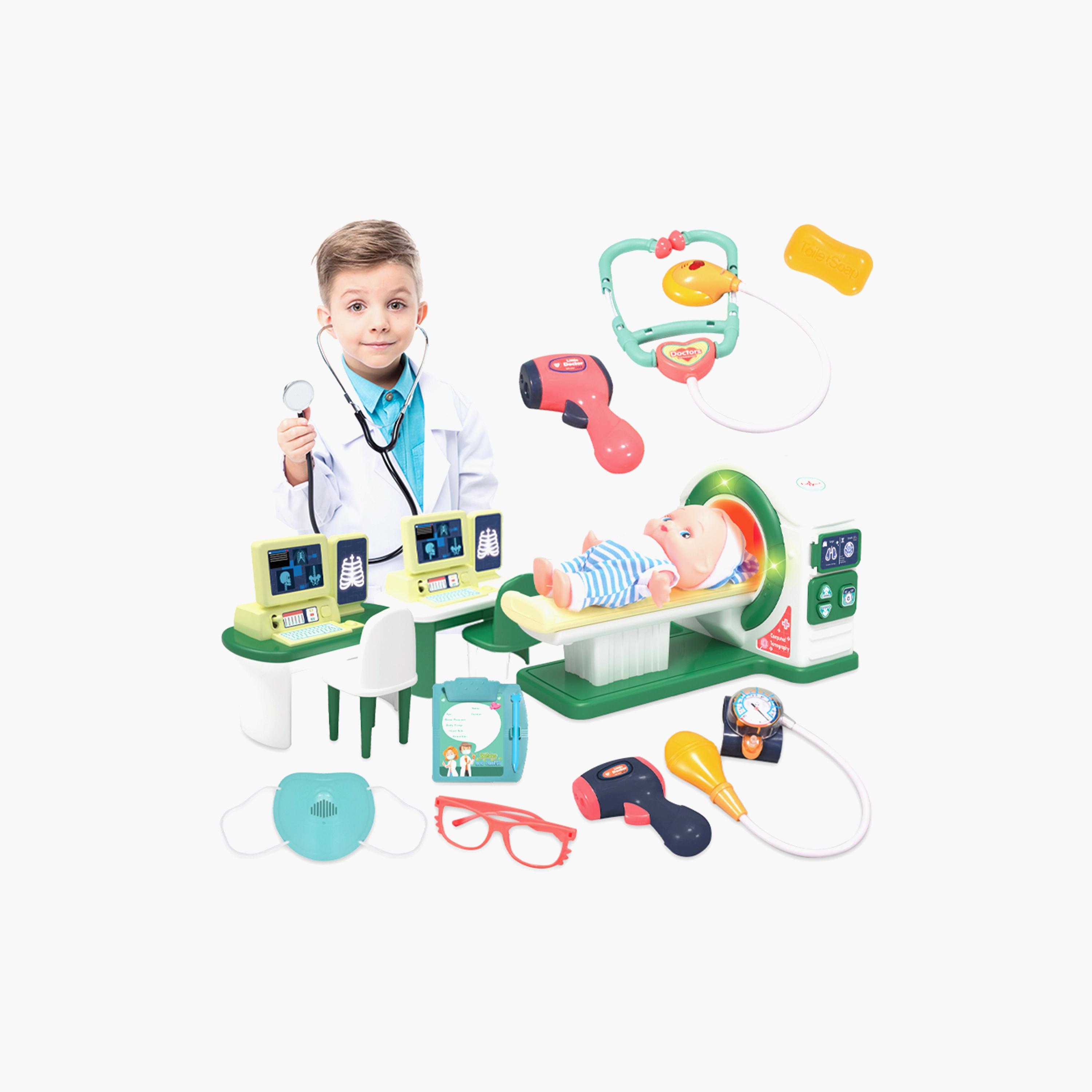 مجموعة لعب أدوار ماسح الأشعة المقطعية الطبية مع إضاءة وصوت من أوجي موجي-toys-babyandtoddlertoys-lightsandmusicaltoys-image-9