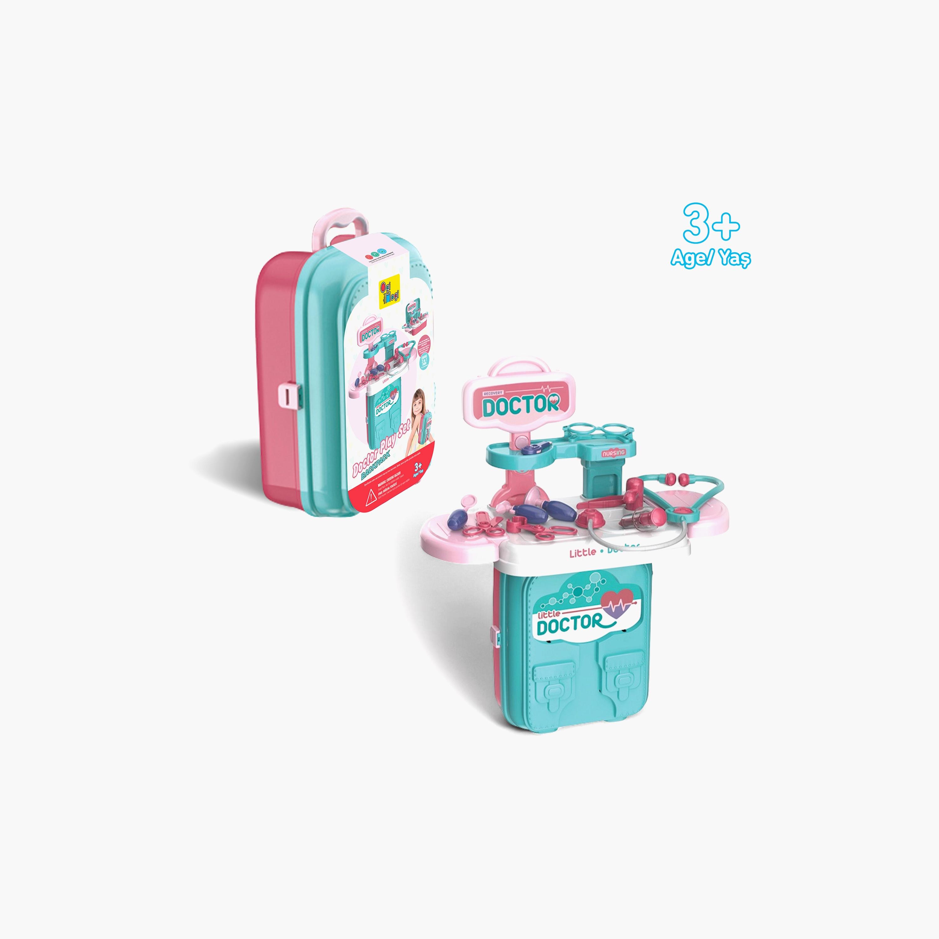 Ogi Mogi Toys Doctor 2-in-1 Pretend Play Set with Light & Sound-toys-roleplay-doctorsets-image-1