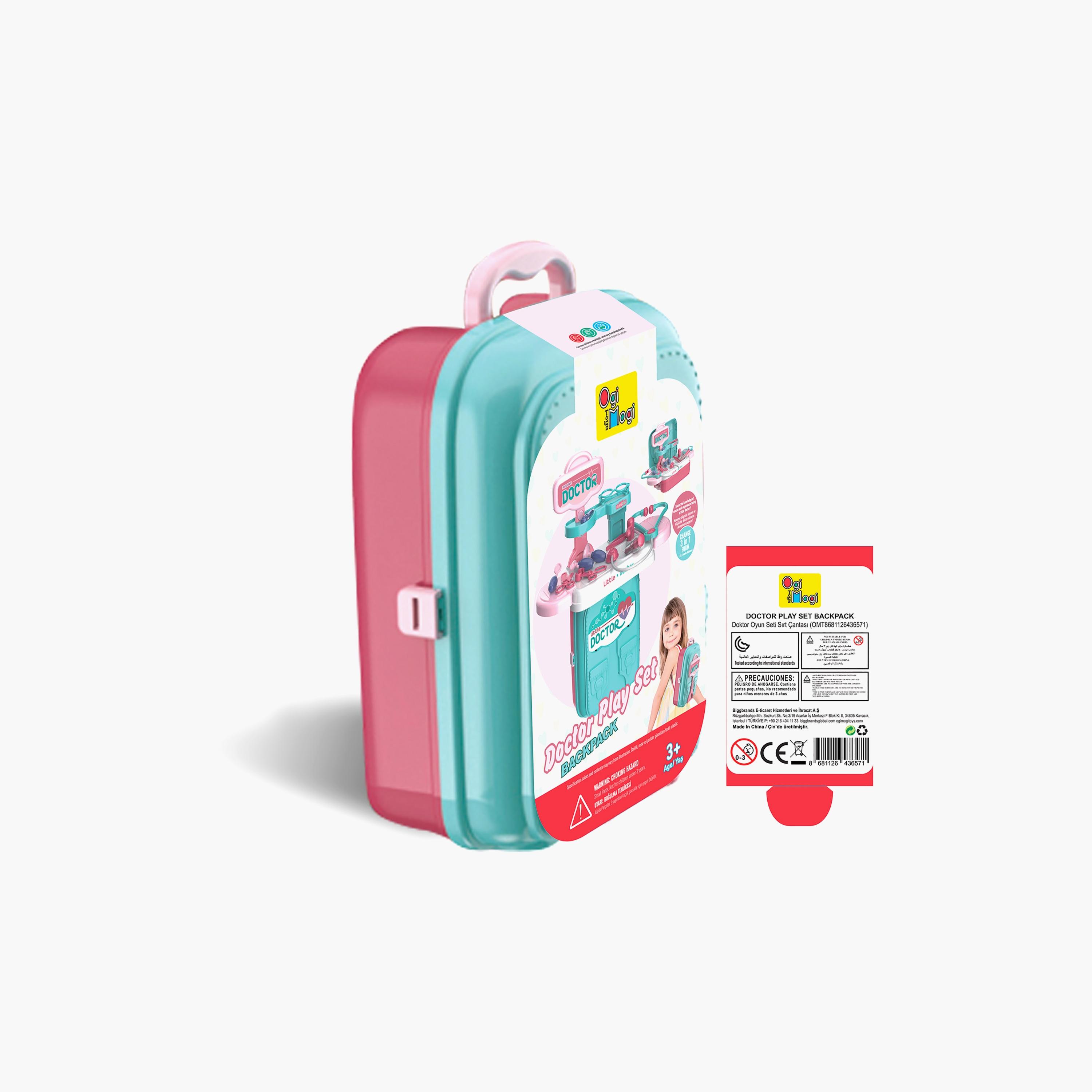 Ogi Mogi Toys Doctor 2-in-1 Pretend Play Set with Light & Sound-toys-roleplay-doctorsets-image-3
