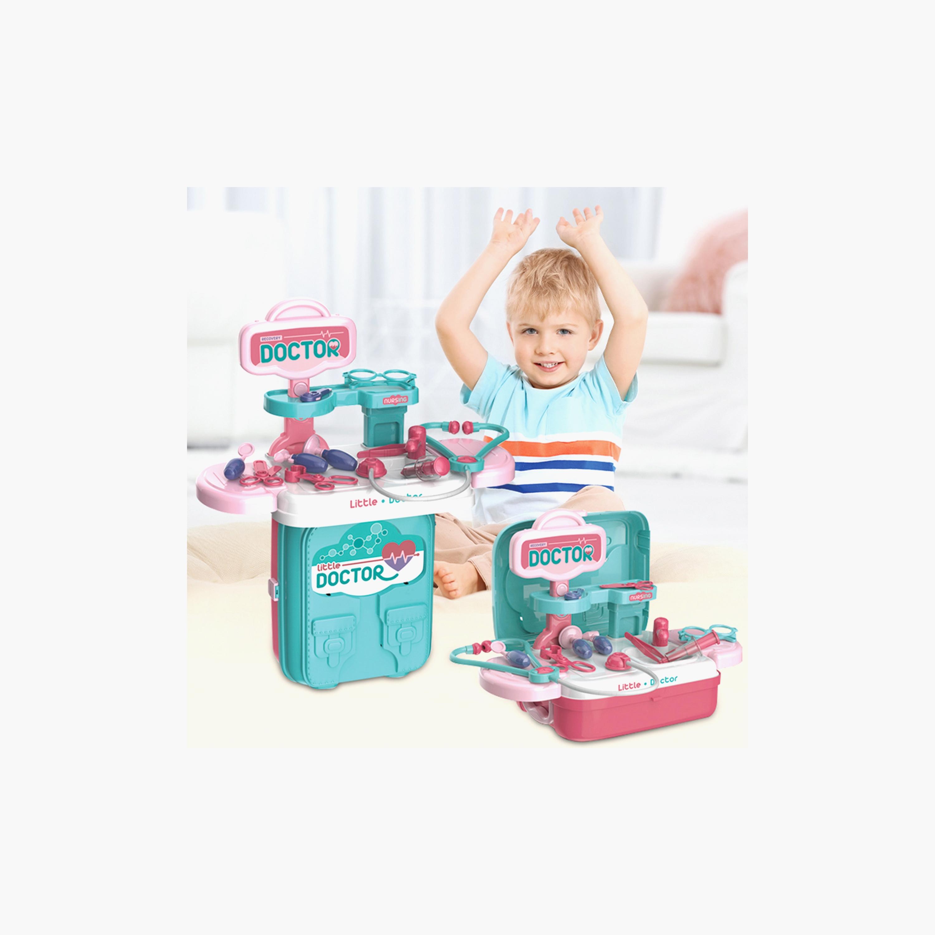Ogi Mogi Toys Doctor 2-in-1 Pretend Play Set with Light & Sound-toys-roleplay-doctorsets-image-4