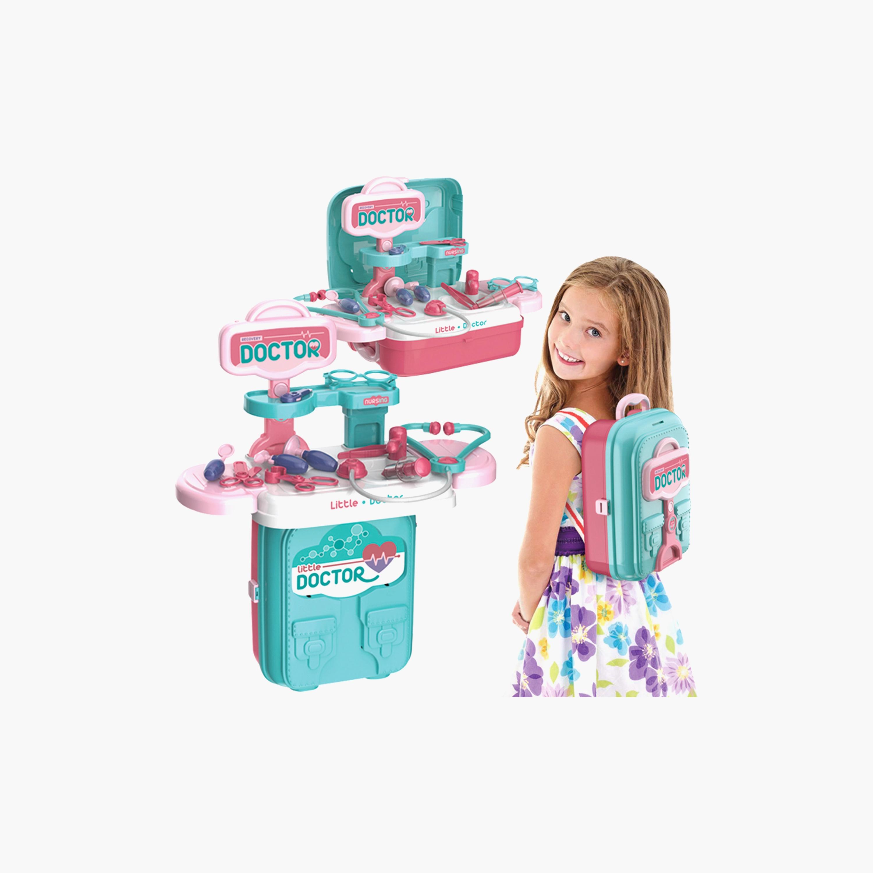Ogi Mogi Toys Doctor 2-in-1 Pretend Play Set with Light & Sound-toys-roleplay-doctorsets-image-5