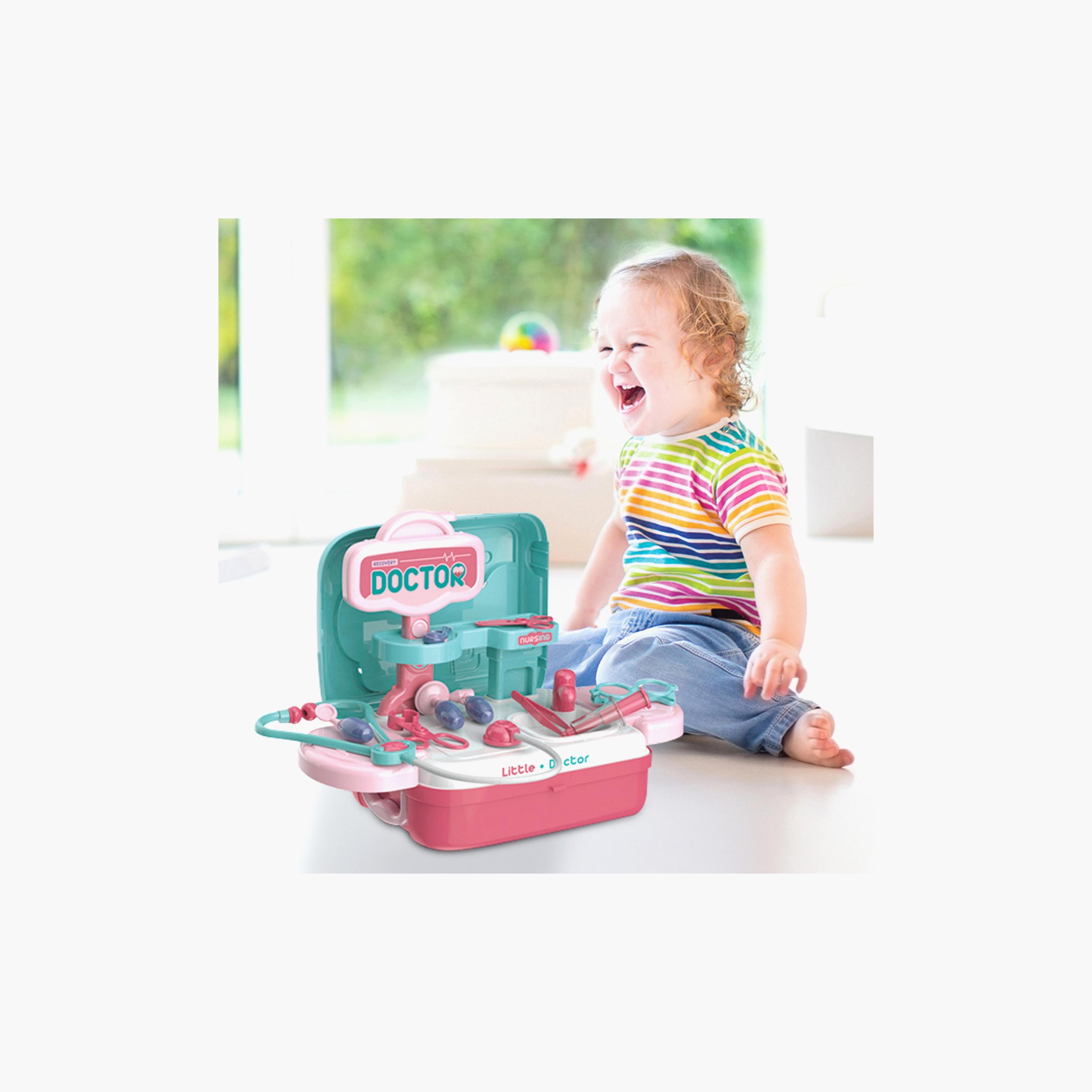 Ogi Mogi Toys Doctor 2-in-1 Pretend Play Set with Light & Sound-toys-roleplay-doctorsets-image-6