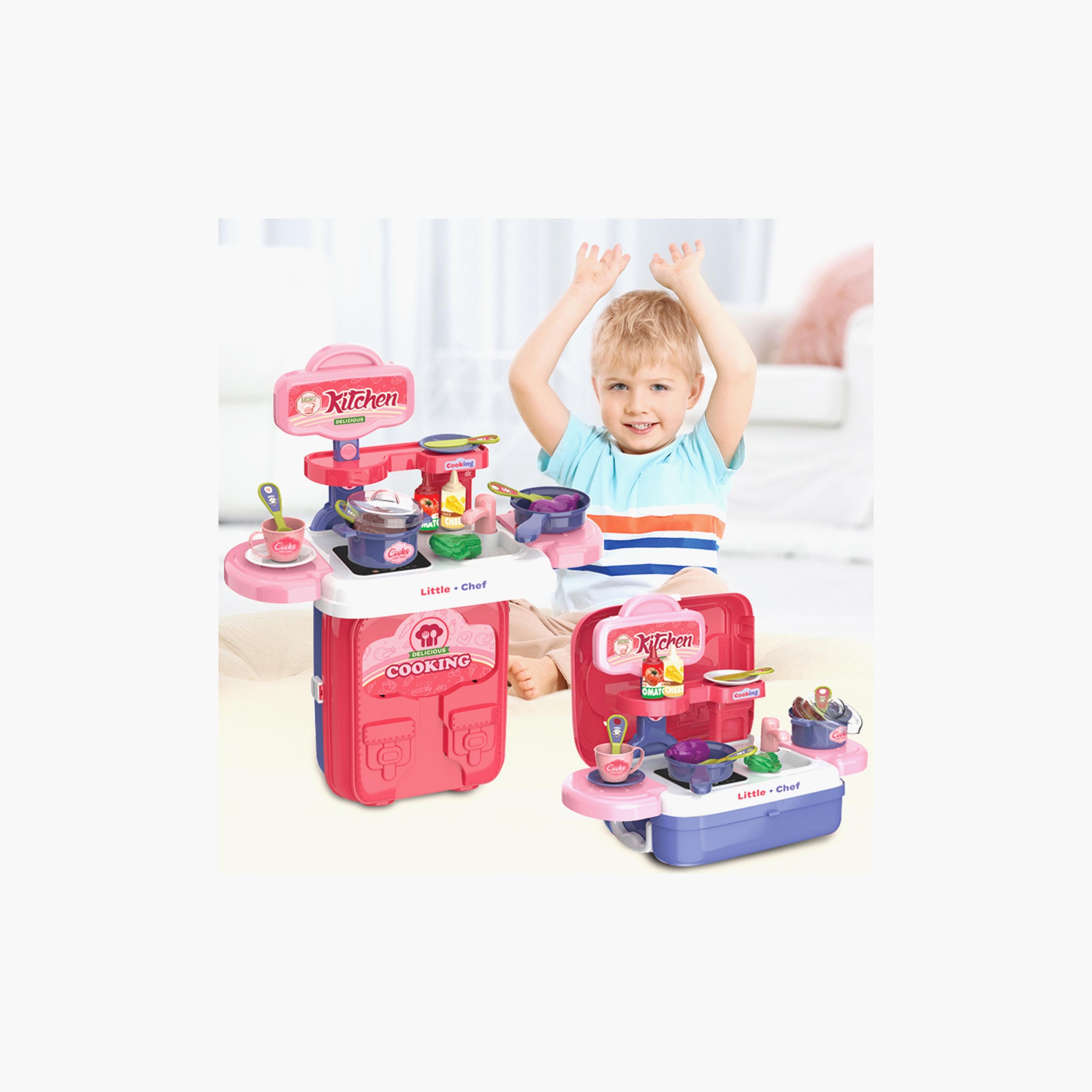 Ogi Mogi Toys Kitchen 2-in-1 Pretend Play Set with Light & Sound-toys-roleplay-doctorsets-image-5