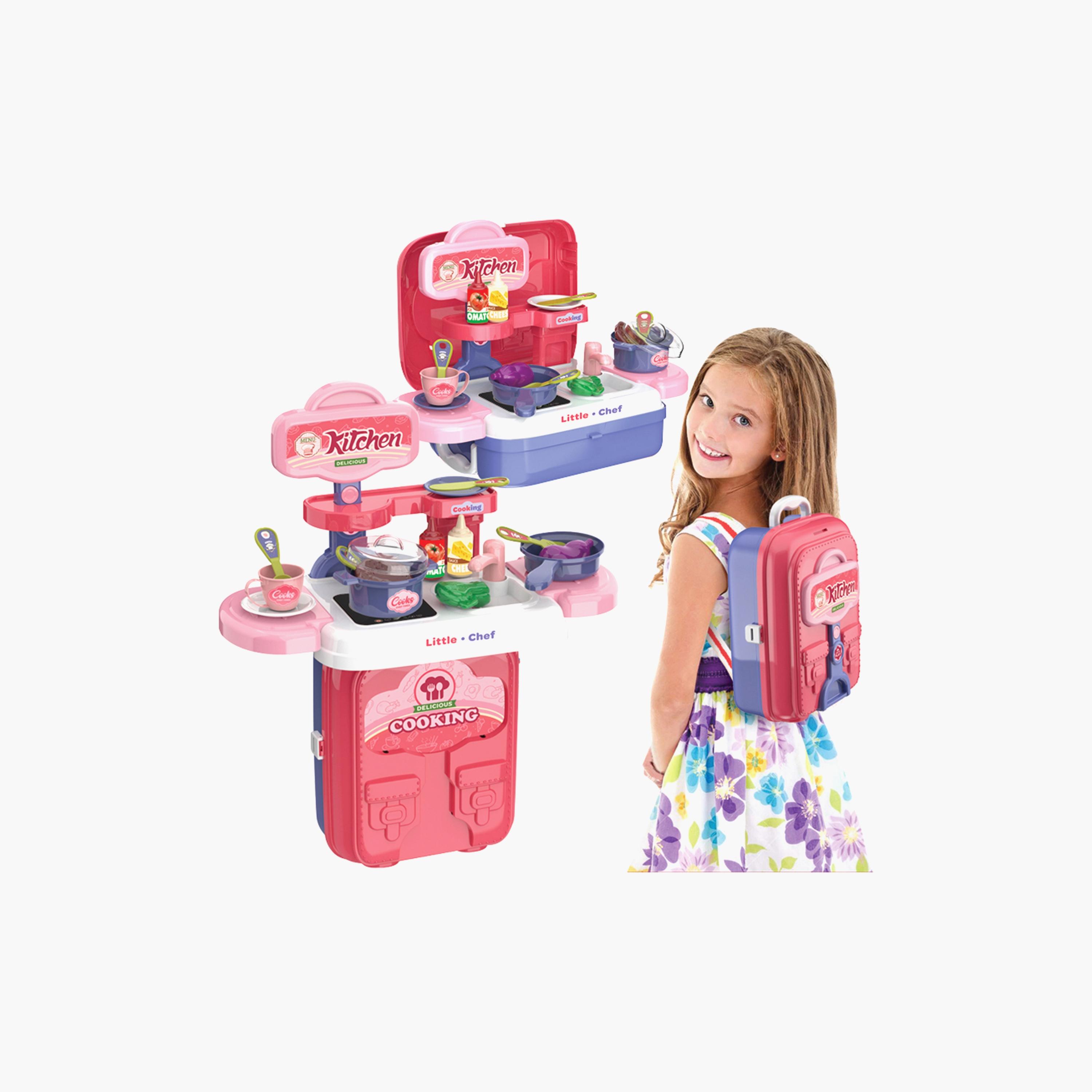 Ogi Mogi Toys Kitchen 2-in-1 Pretend Play Set with Light & Sound-toys-roleplay-doctorsets-image-6