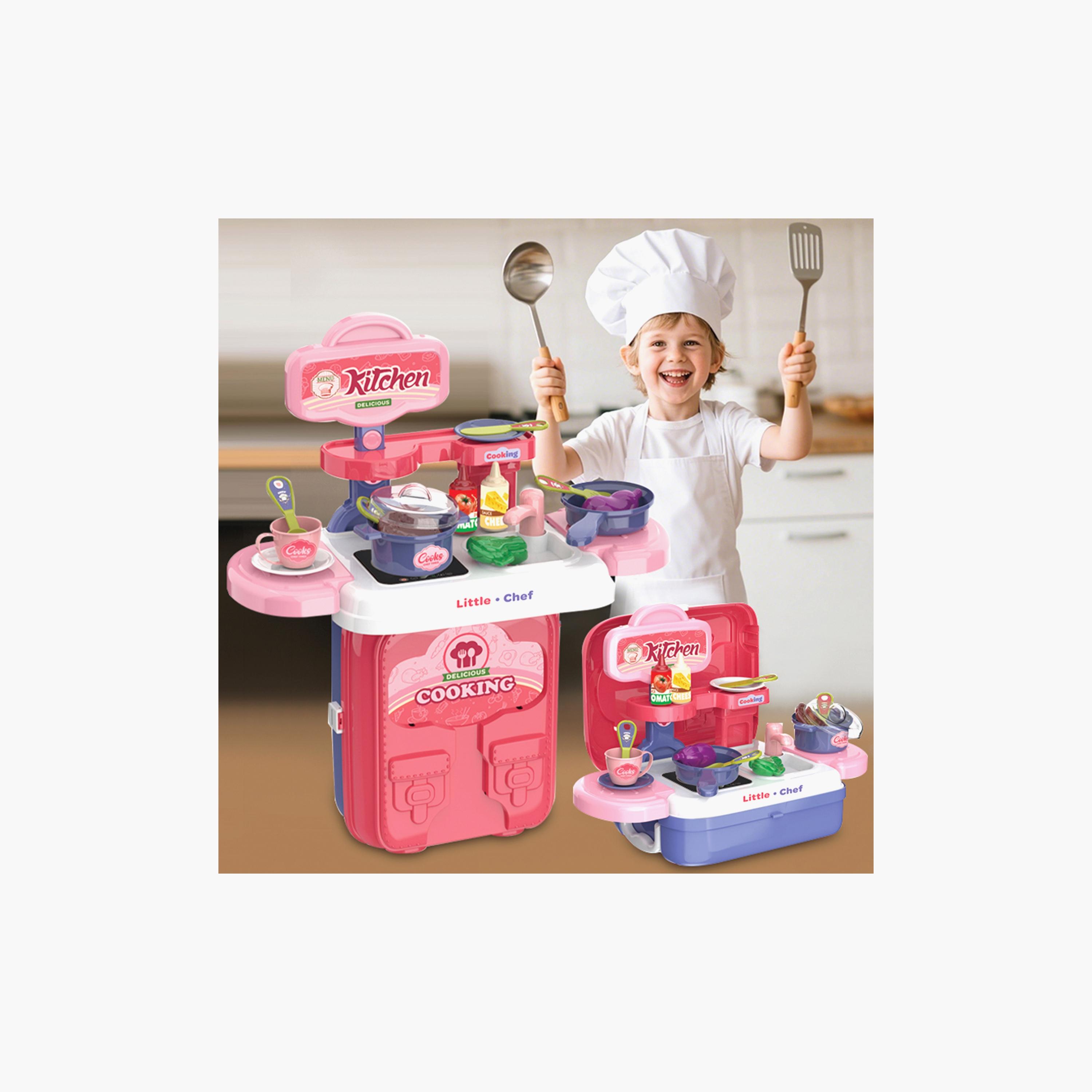 Ogi Mogi Toys Kitchen 2-in-1 Pretend Play Set with Light & Sound-toys-roleplay-doctorsets-image-7