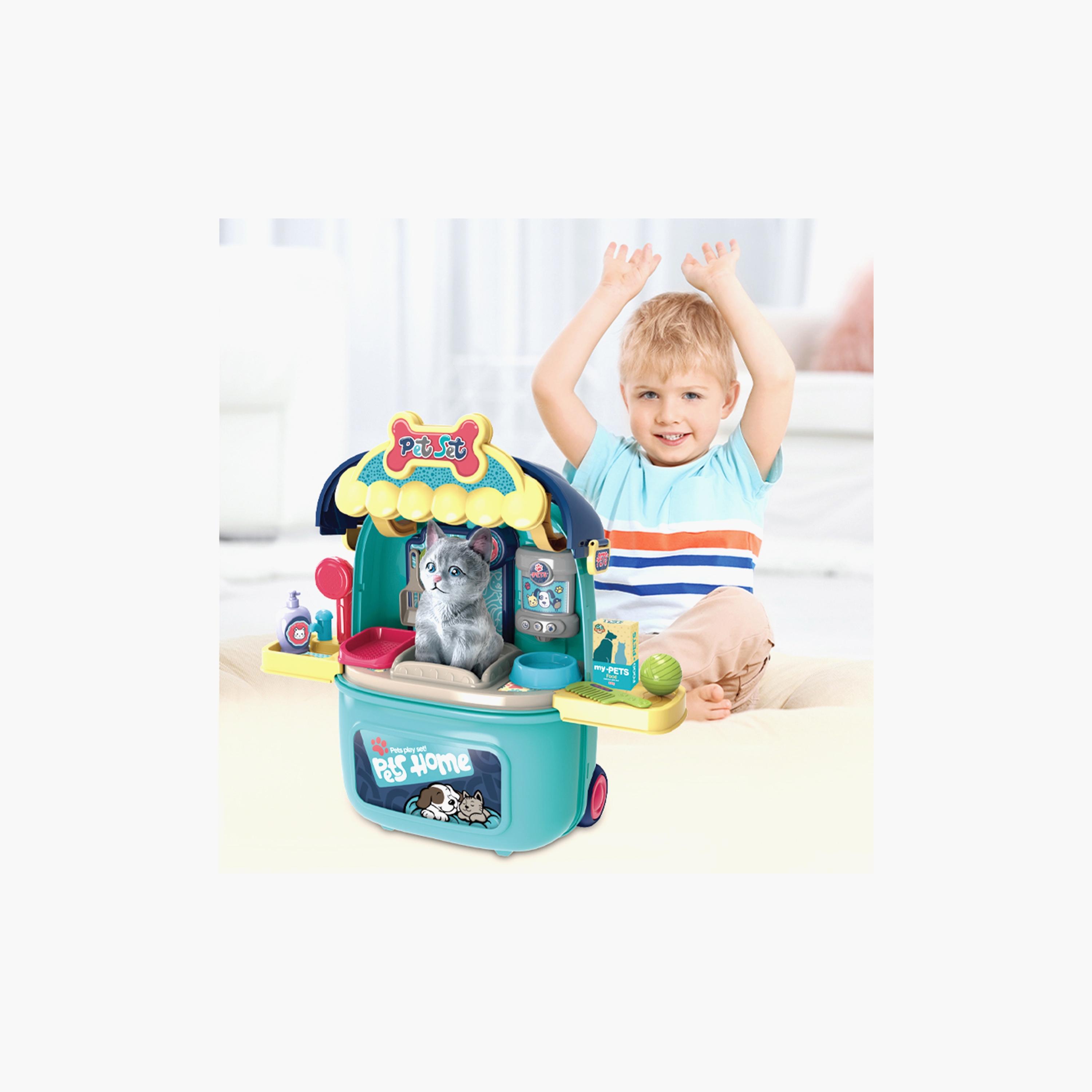 مجموعة لعب أدوار عربة رعاية الحيوانات الأليفة 2 في 1 مع إضاءة وصوت من أوجي موجي-toys-roleplay-image-6