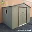 CamelTough Outdoor Metal Storage Shed with Shelf Rack and Heavy Duty Storage Box - 277x191x212 cm-InfluencerCodes_Ramadan26_All_20012026-image-5