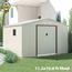 CamelTough Outdoor Metal Storage Shed with Shelf Rack and Heavy Duty Storage Boxes - 322x341x221 cm-InfluencerCodes_Ramadan26_All_20012026-image-2
