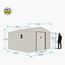 CamelTough Outdoor Metal Storage Shed with Shelf Rack and Heavy Duty Storage Boxes - 322x341x221 cm-InfluencerCodes_Ramadan26_All_20012026-image-3