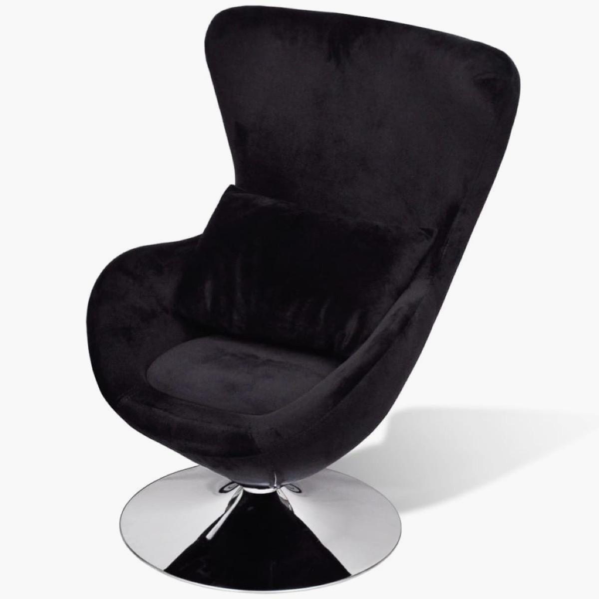 VidaXL Velvet Swivel Armchair
