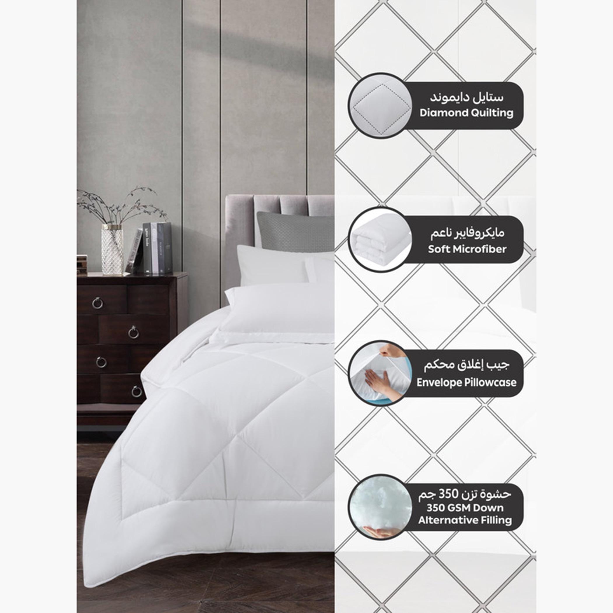 Diamond Quilted Bedding Bundle-household-bedding-comfortersandbedspreads-comforters-image-4