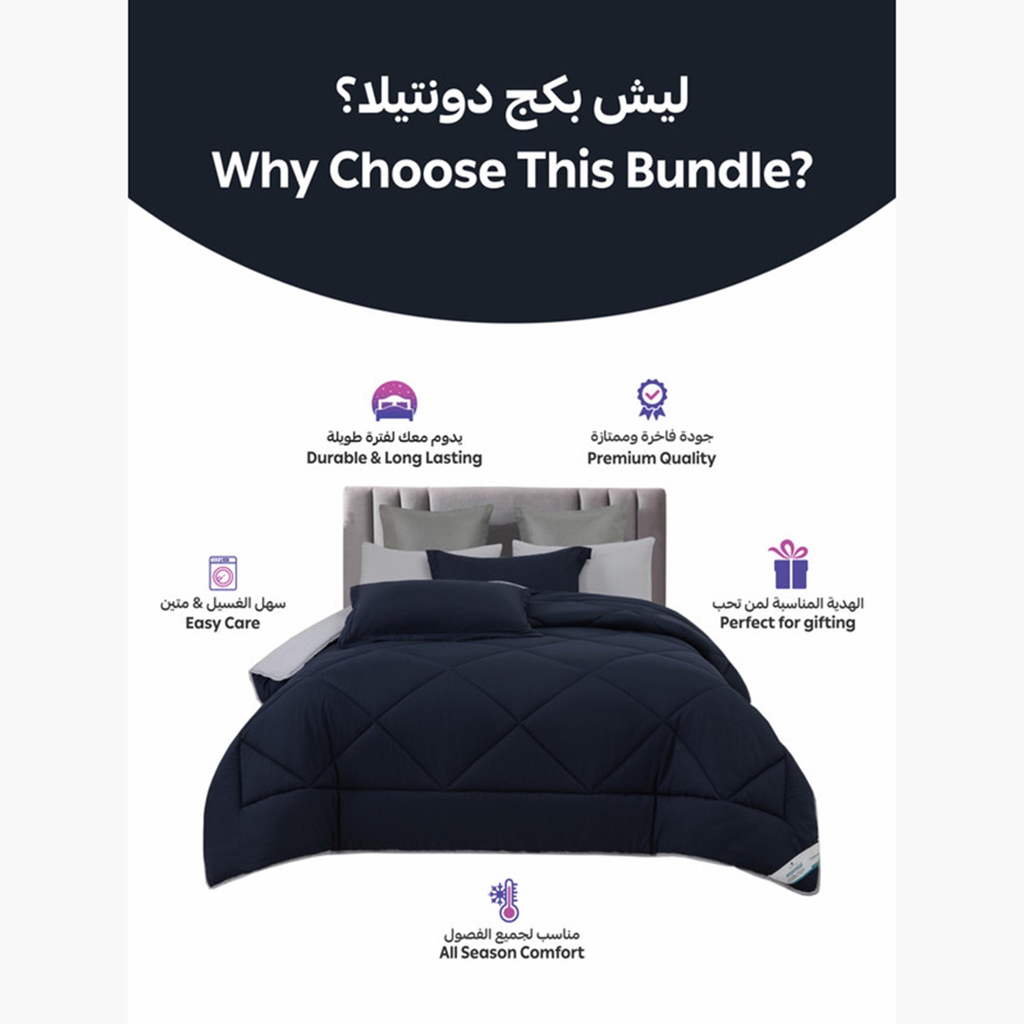 دوناتيلا طقم لحاف مبطن بالماس-household-bedding-comfortersandbedspreads-comforters-image-14