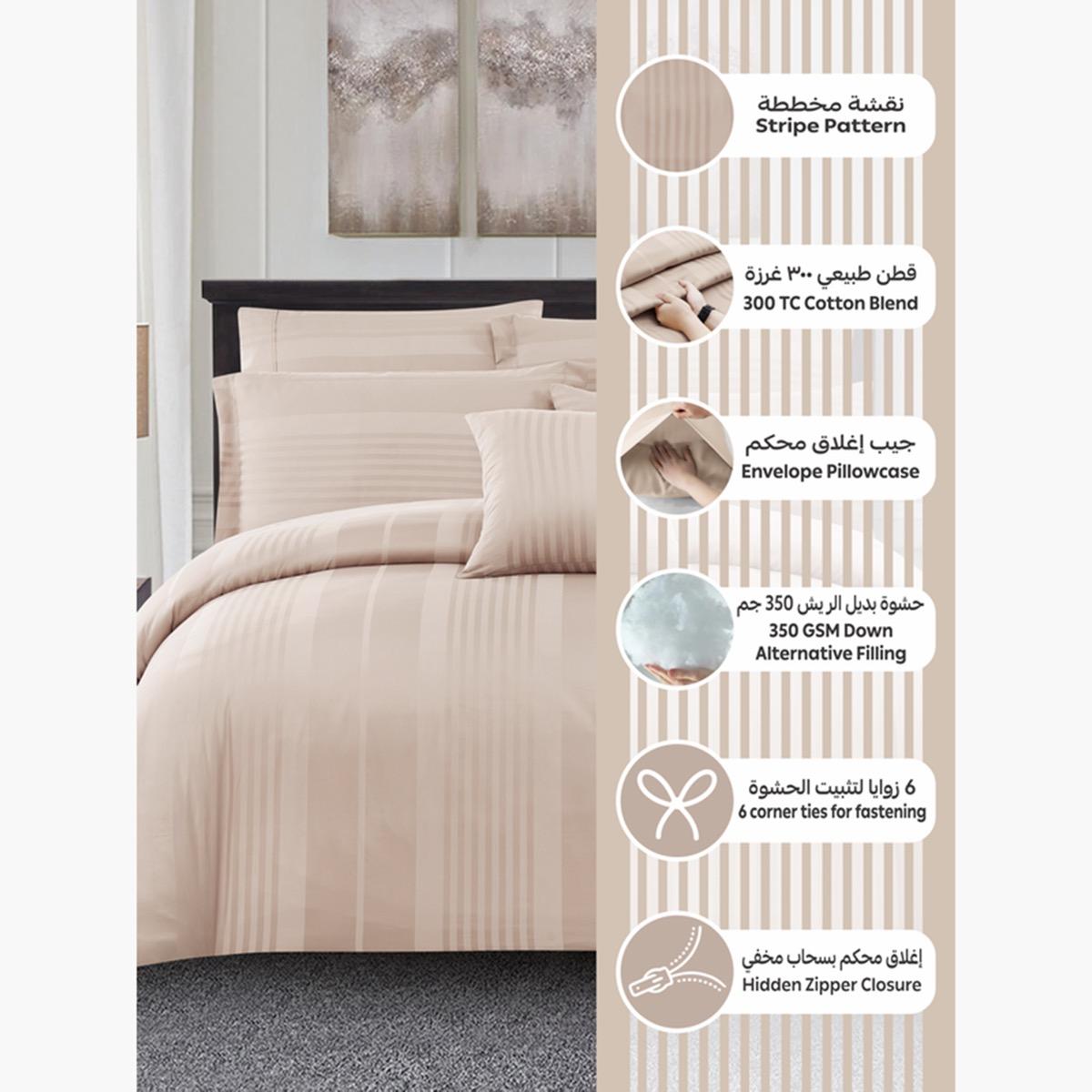 دوناتيلا طقم لحاف مخطط، مقاس مزدوج-household-bedding-comfortersandbedspreads-comforters-image-18