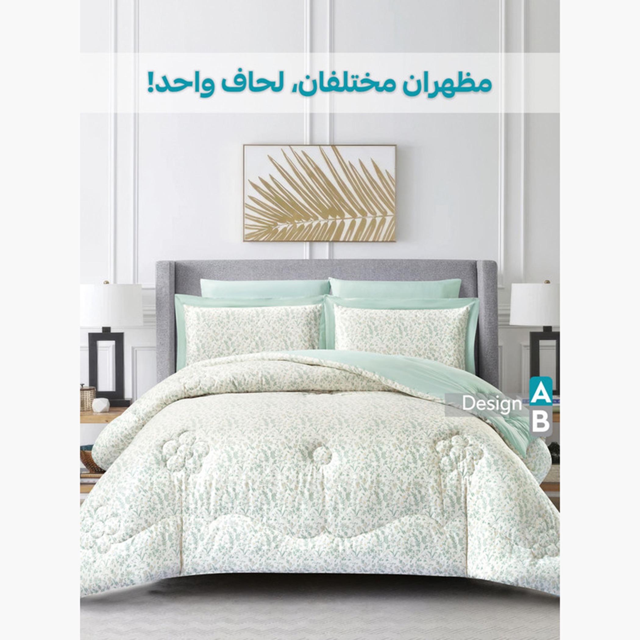 Cotton Printed Comforter Set, King-household-bedding-comfortersandbedspreads-comforters-image-5