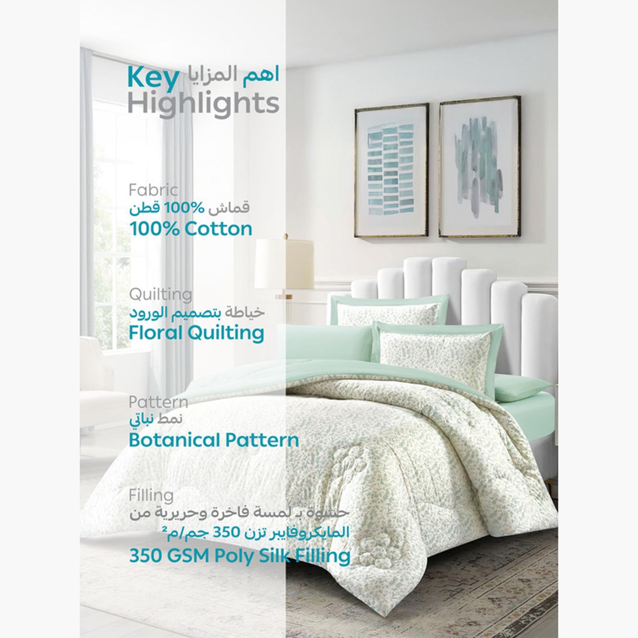 Cotton Printed Comforter Set, King-household-bedding-comfortersandbedspreads-comforters-image-6