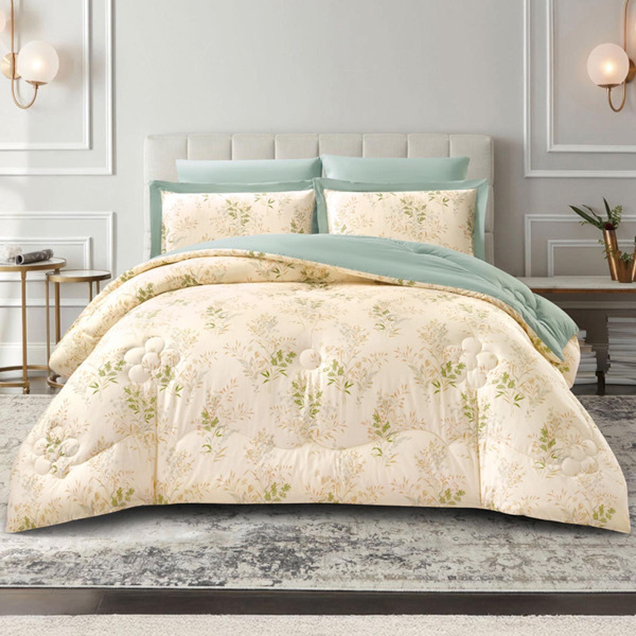 Cotton Printed Comforter Set, King-household-bedding-comfortersandbedspreads-comforters-image-15