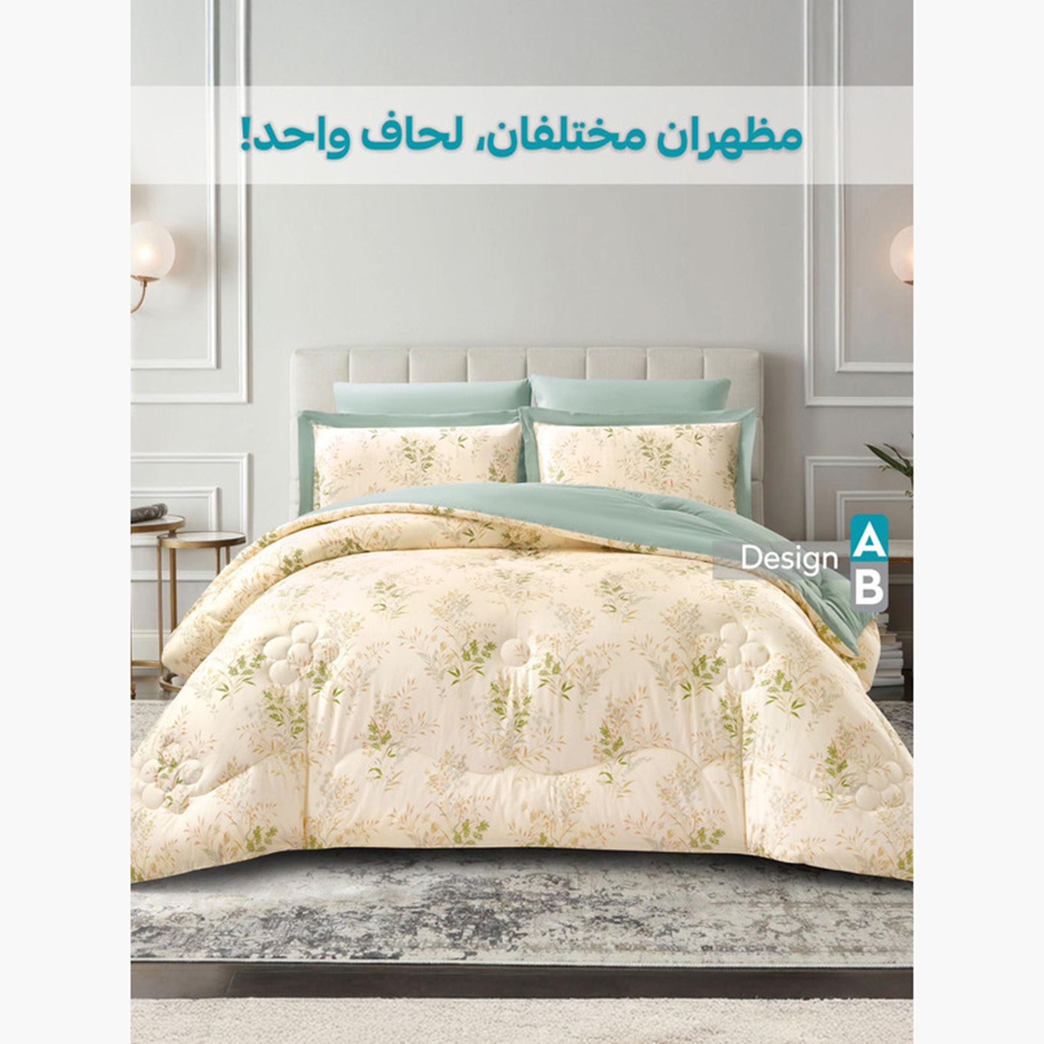 Cotton Printed Comforter Set, King-household-bedding-comfortersandbedspreads-comforters-image-19