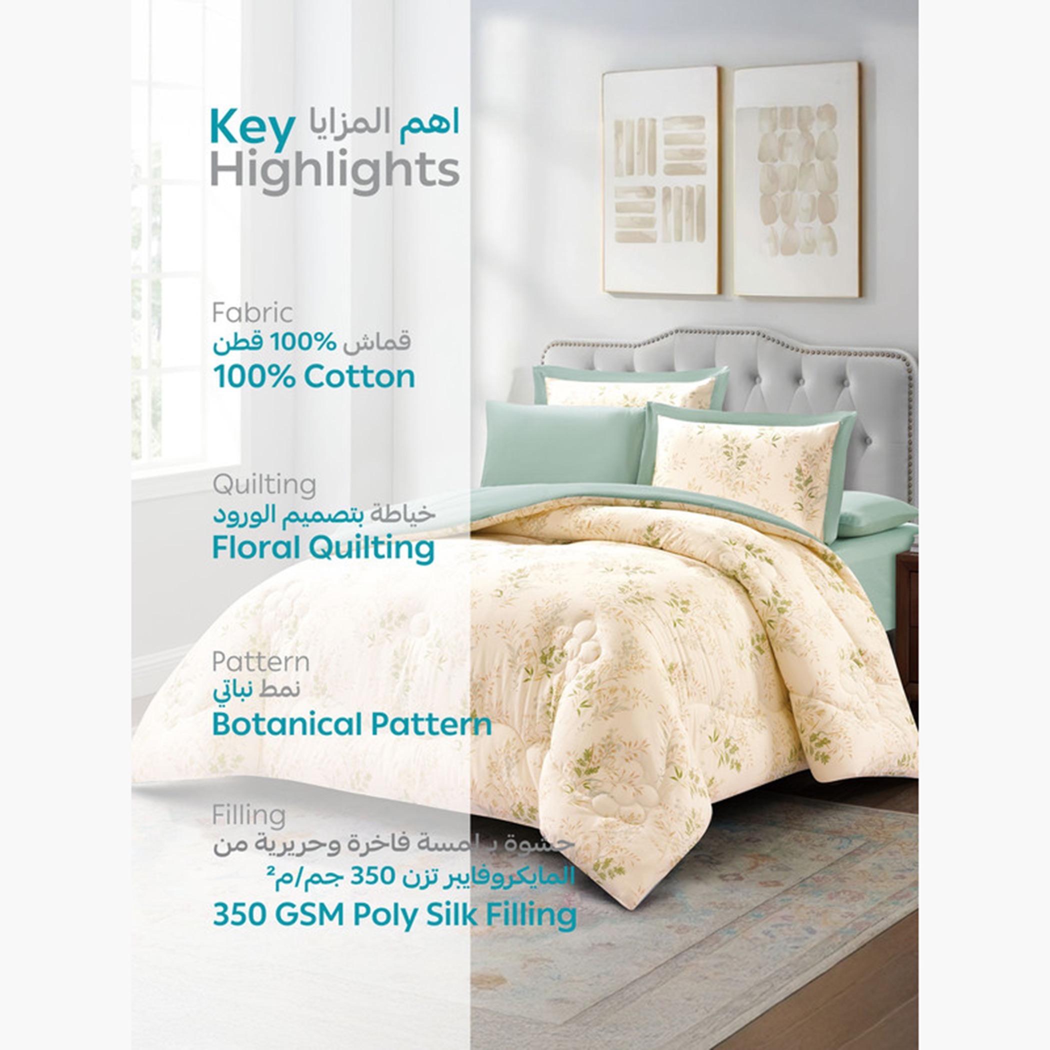Cotton Printed Comforter Set, King-household-bedding-comfortersandbedspreads-comforters-image-20