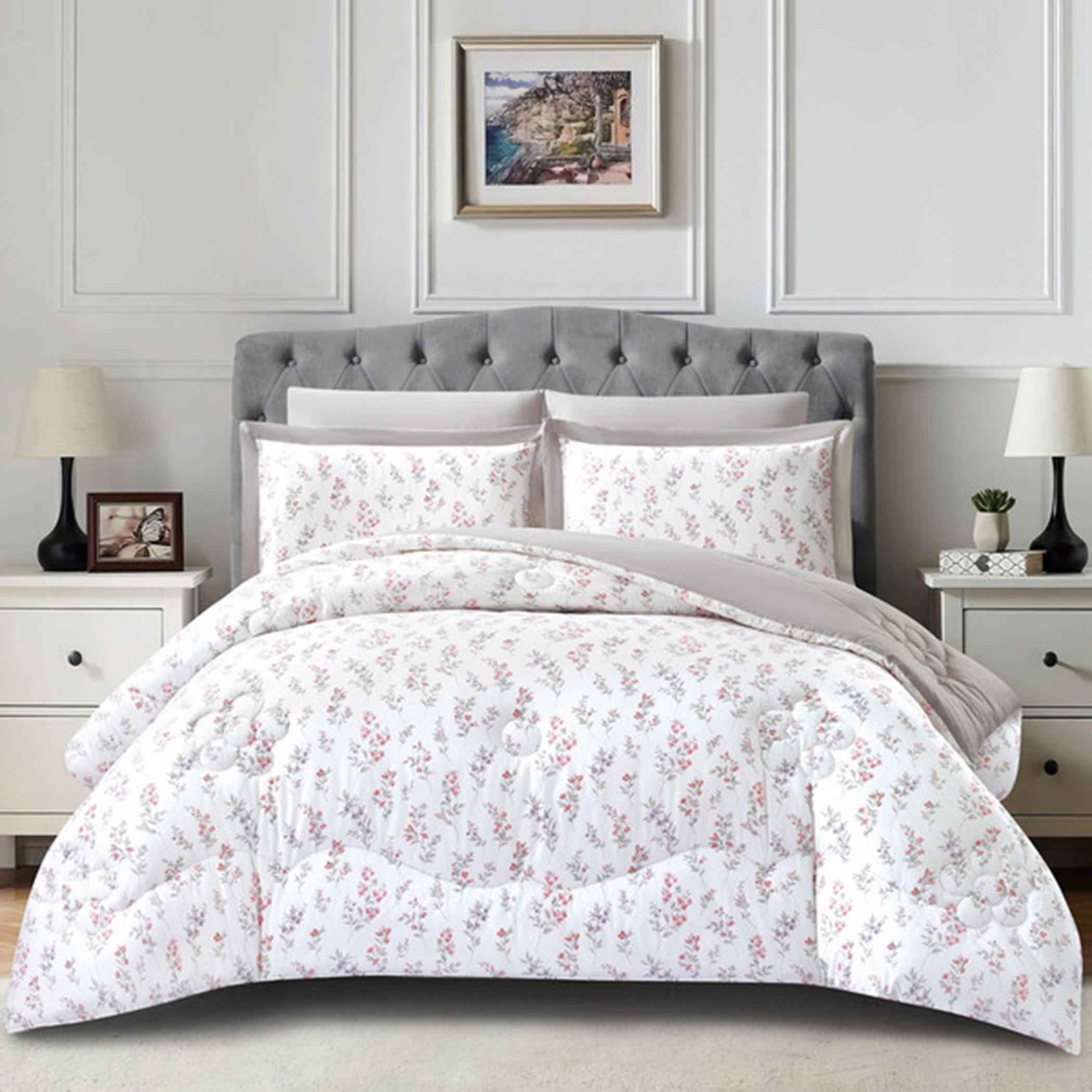 Cotton Printed Comforter Set, King-household-bedding-comfortersandbedspreads-comforters-image-22