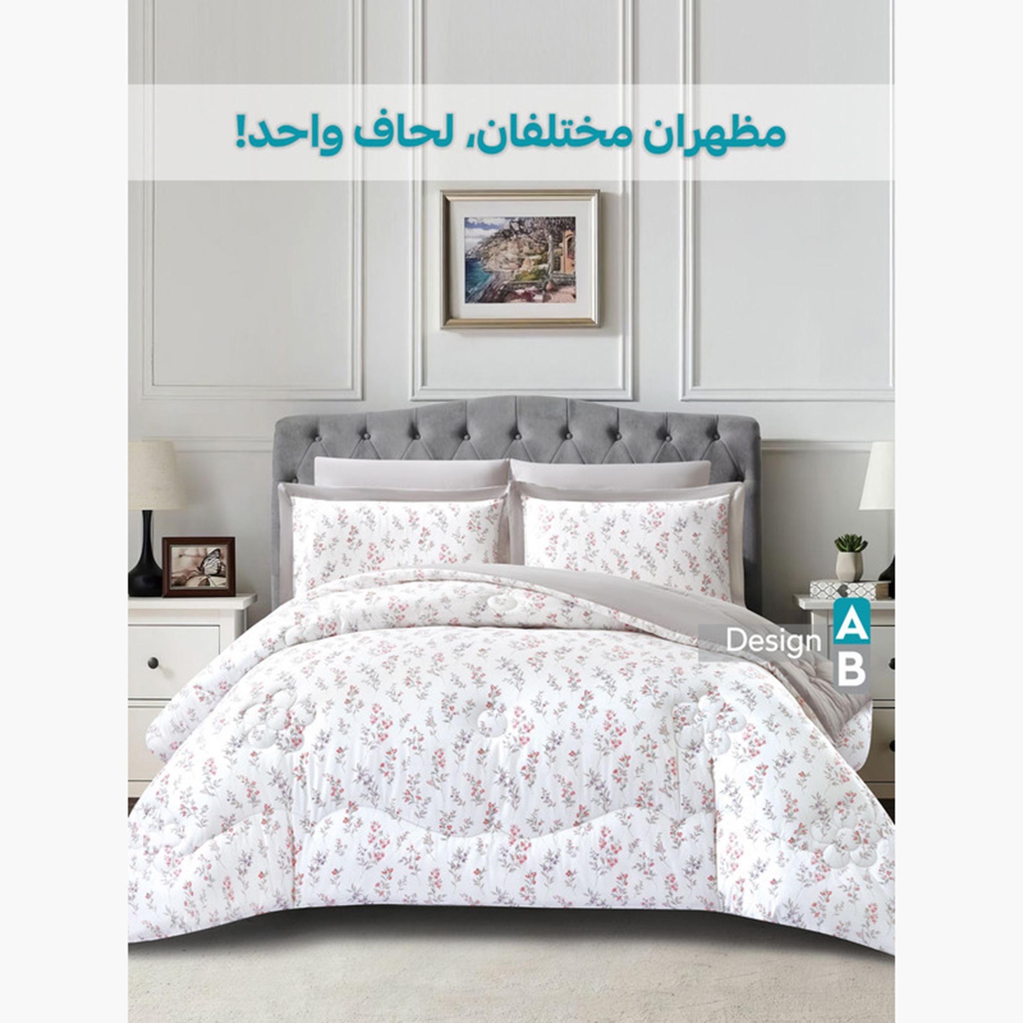 Cotton Printed Comforter Set, King-household-bedding-comfortersandbedspreads-comforters-image-26