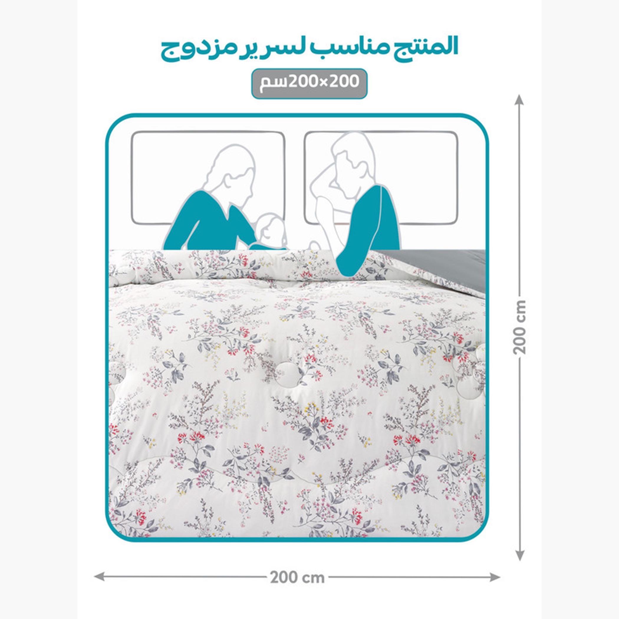 Cotton Printed Comforter Set, King-household-bedding-comfortersandbedspreads-comforters-image-31