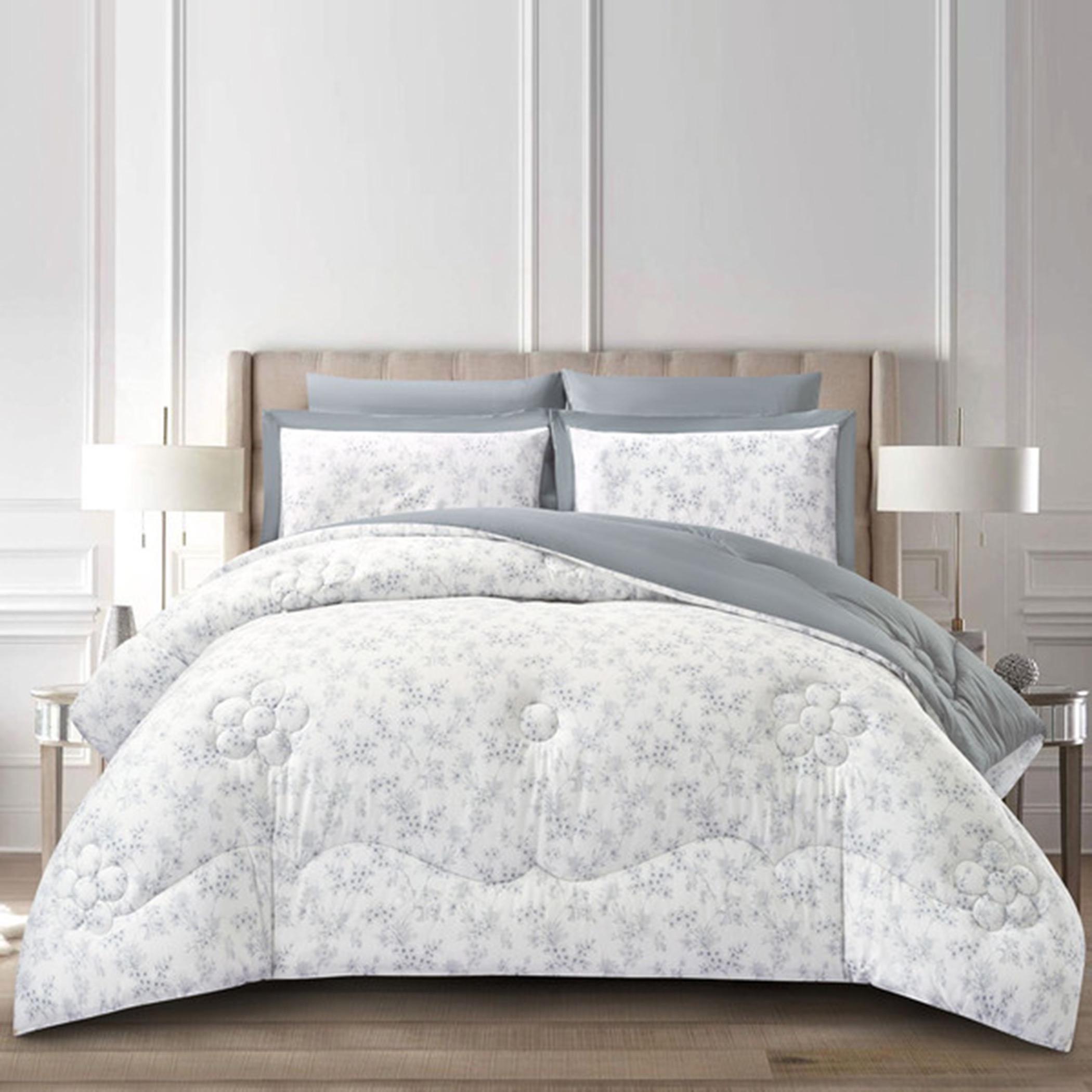 Cotton Printed Comforter Set, King-household-bedding-comfortersandbedspreads-comforters-image-36