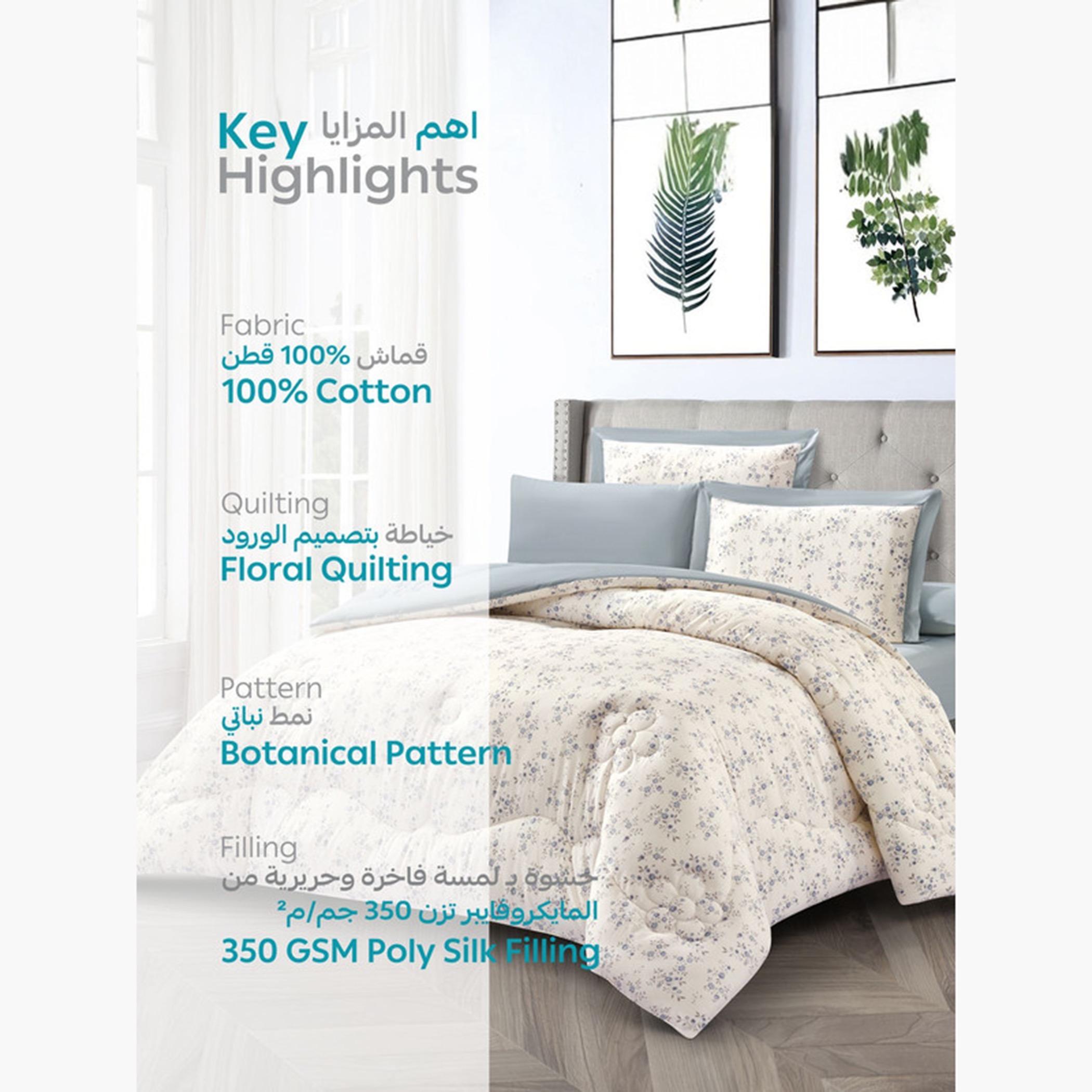 Cotton Printed Comforter Set, King-household-bedding-comfortersandbedspreads-comforters-image-48