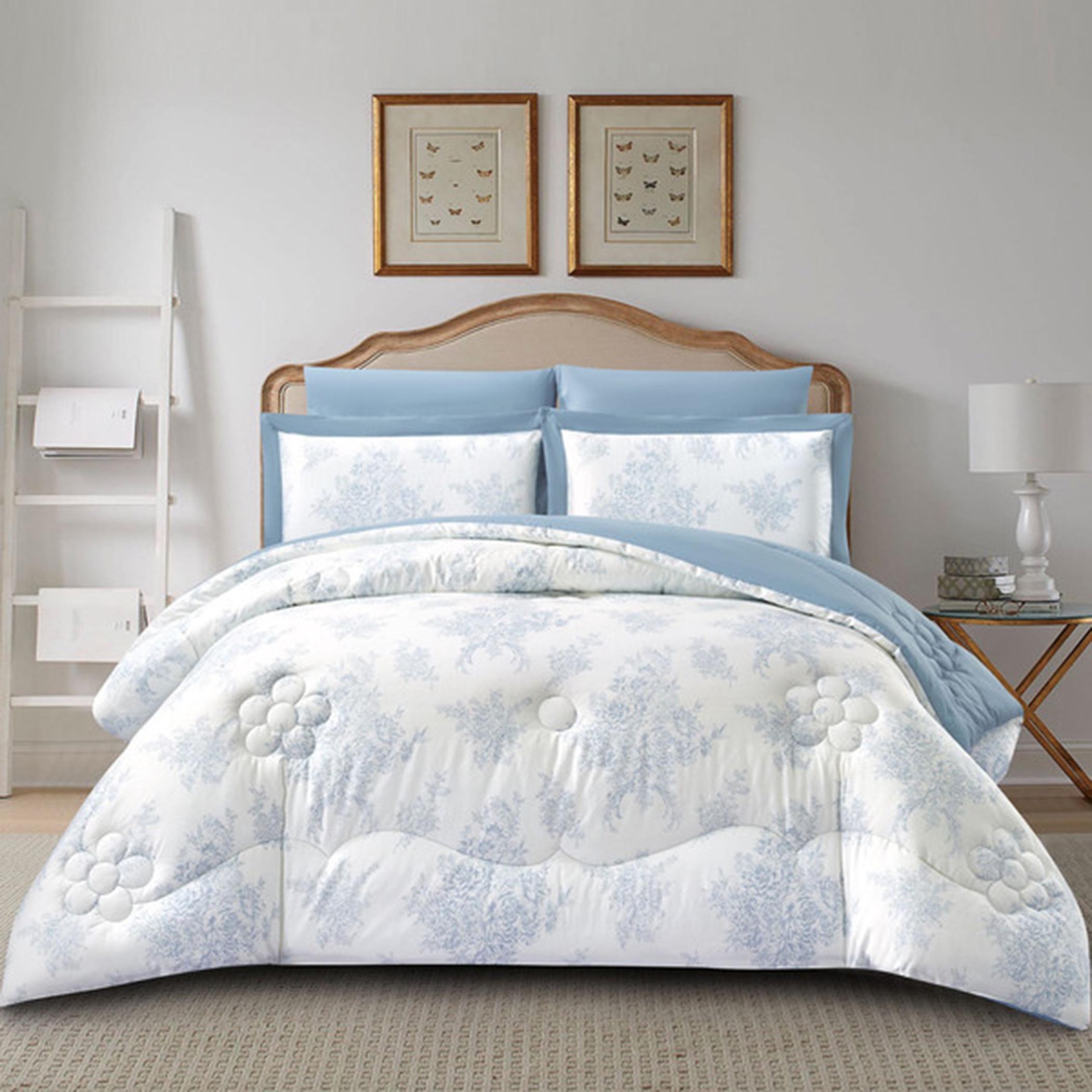 Cotton Printed Comforter Set, King-household-bedding-comfortersandbedspreads-comforters-image-50