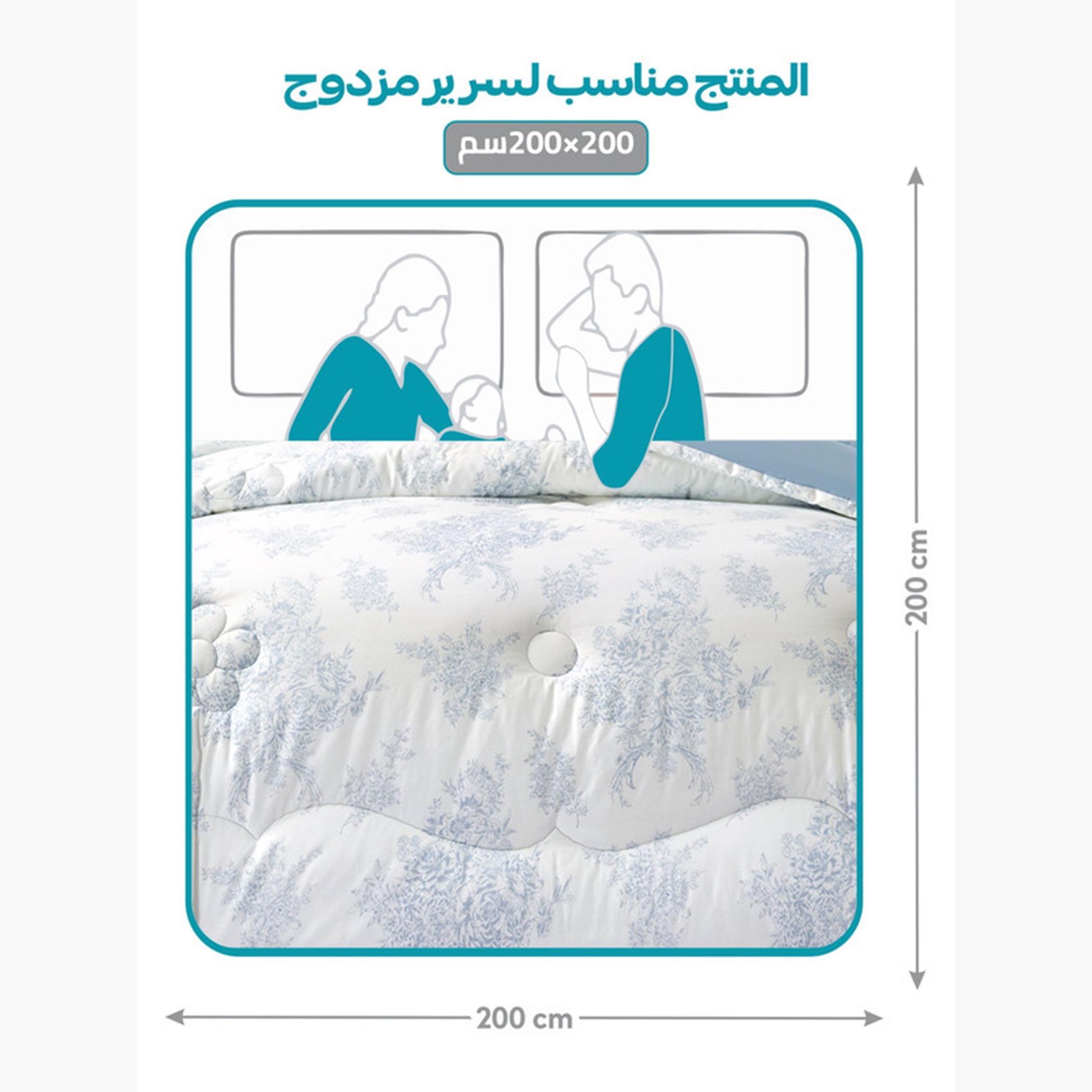 Cotton Printed Comforter Set, King-household-bedding-comfortersandbedspreads-comforters-image-52