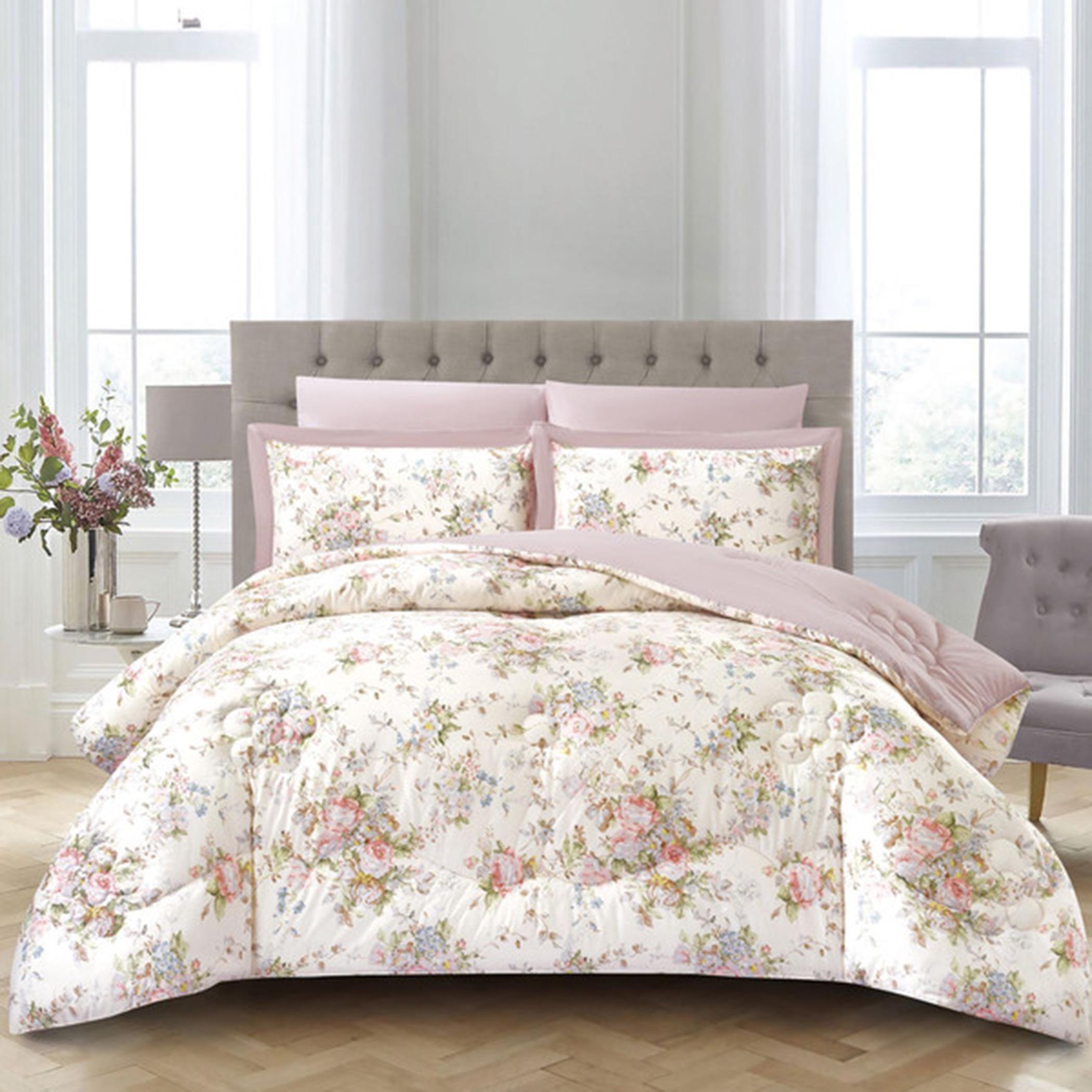 Cotton Printed Comforter Set, King-household-bedding-comfortersandbedspreads-comforters-image-64