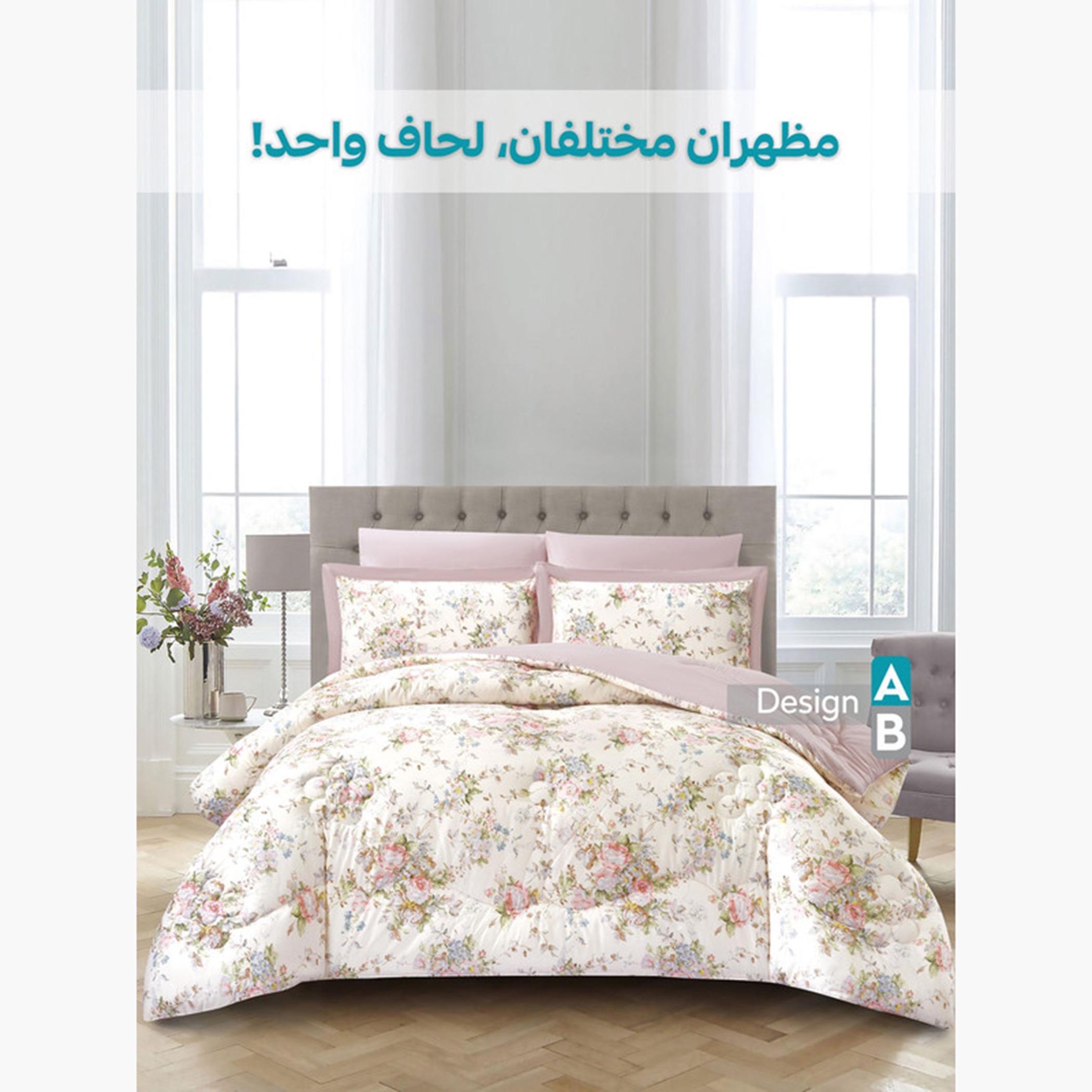 Cotton Printed Comforter Set, King-household-bedding-comfortersandbedspreads-comforters-image-68