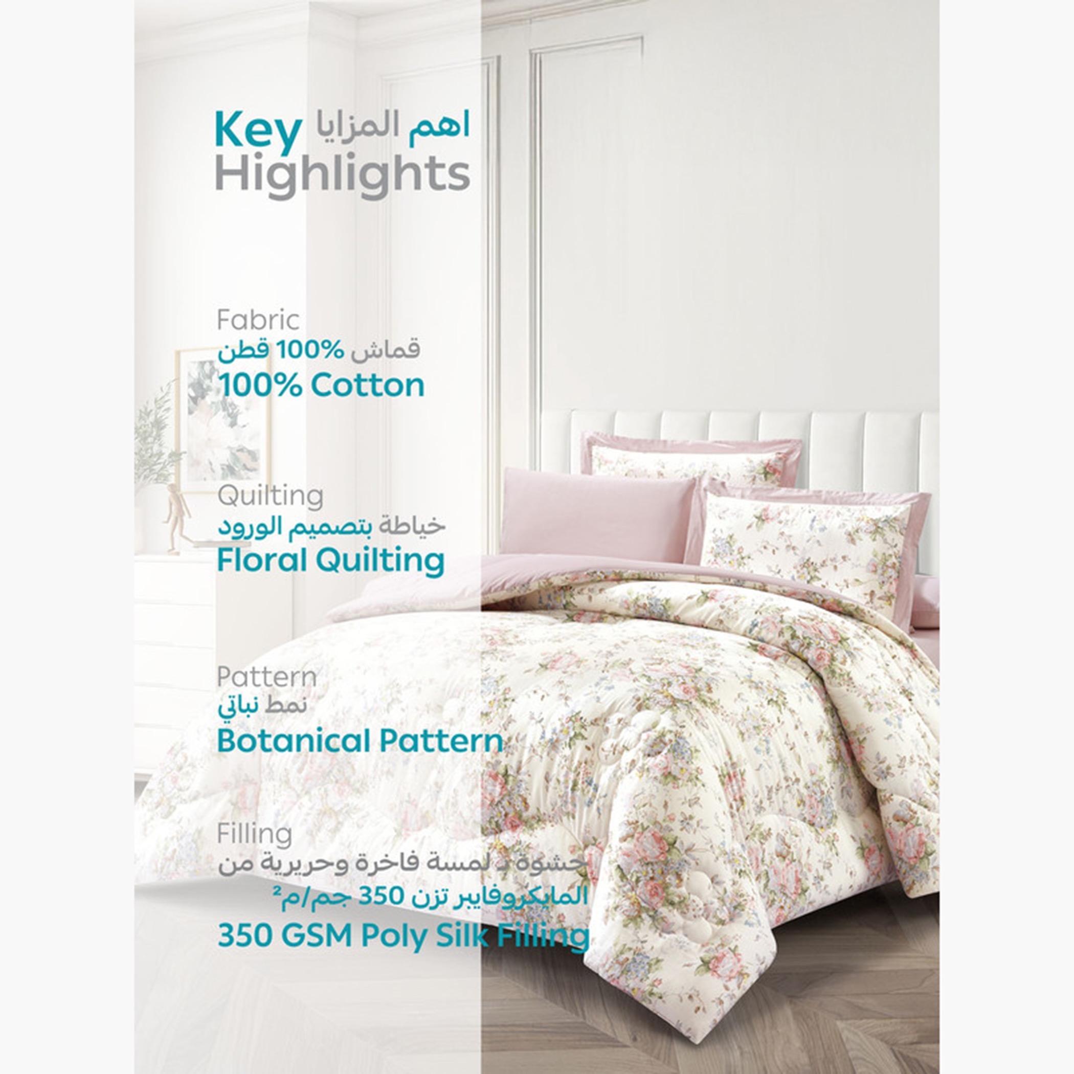 Cotton Printed Comforter Set, King-household-bedding-comfortersandbedspreads-comforters-image-69