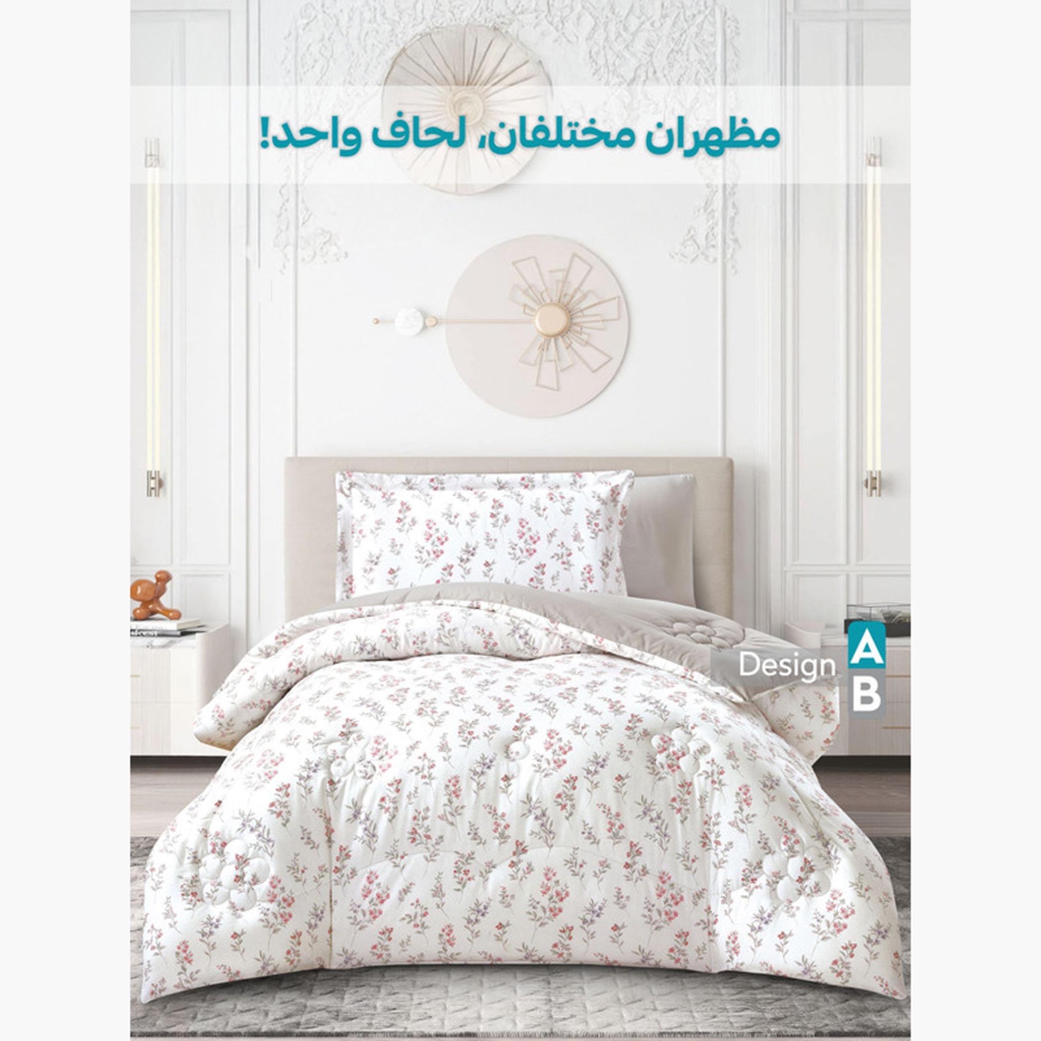 Printed Cotton Comforter Set, Single-household-bedding-comfortersandbedspreads-comforters-image-26