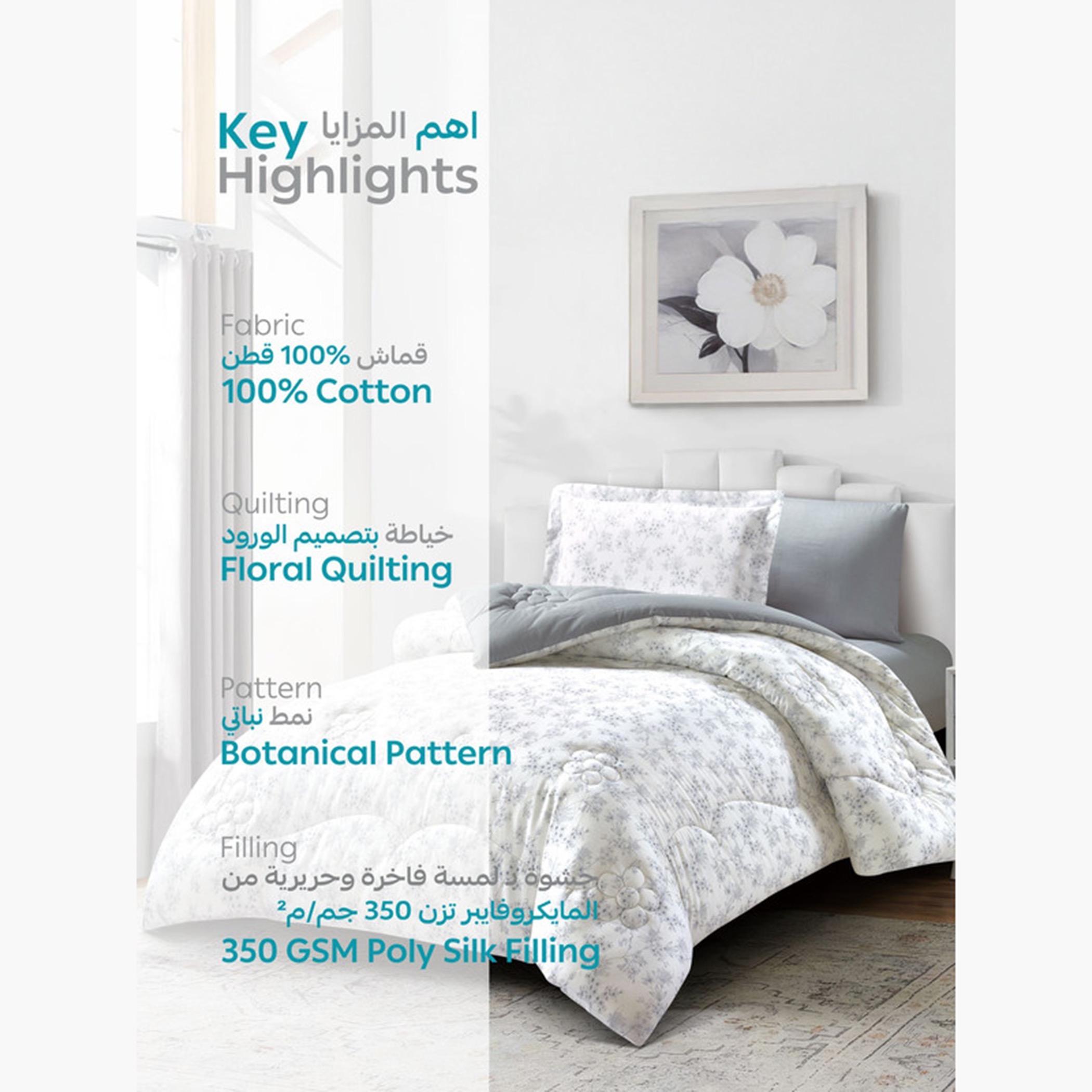 Printed Cotton Comforter Set, Single-household-bedding-comfortersandbedspreads-comforters-image-41