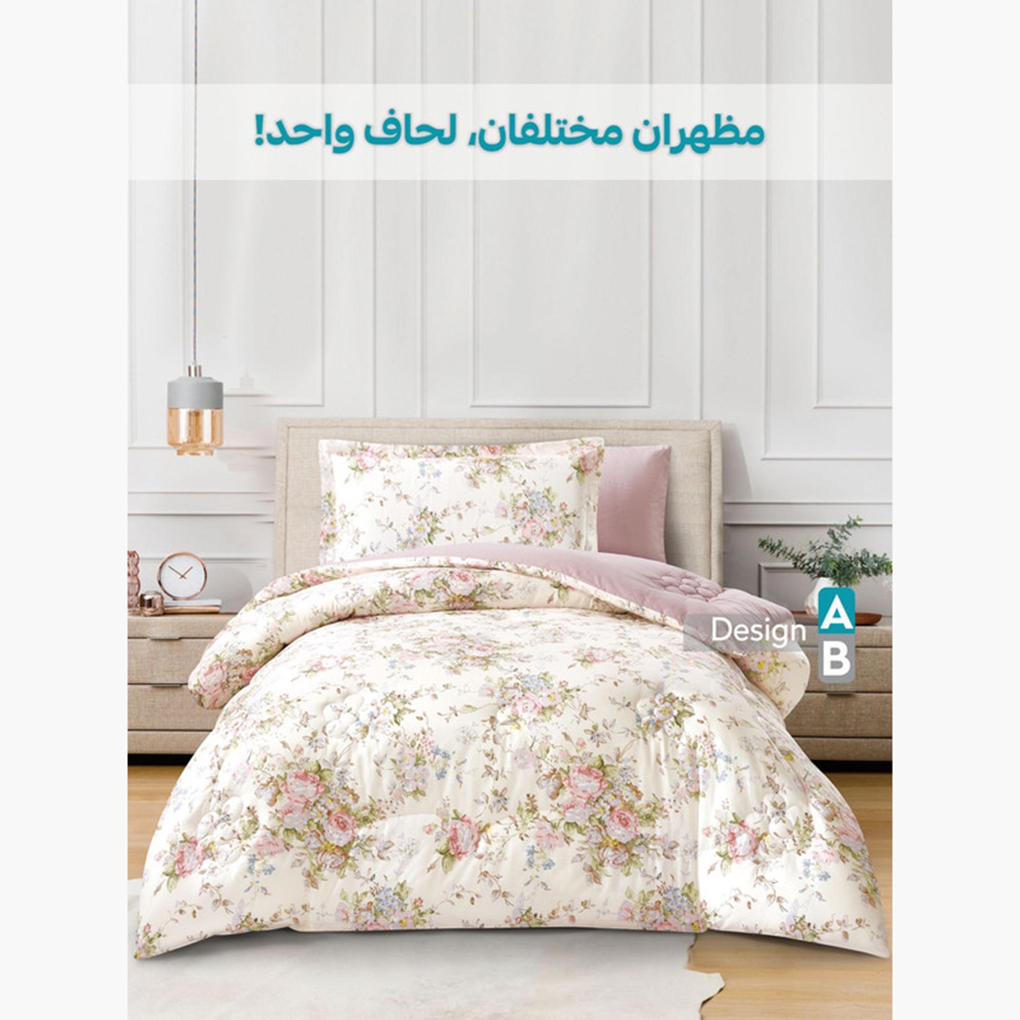Printed Cotton Comforter Set, Single-household-bedding-comfortersandbedspreads-comforters-image-68