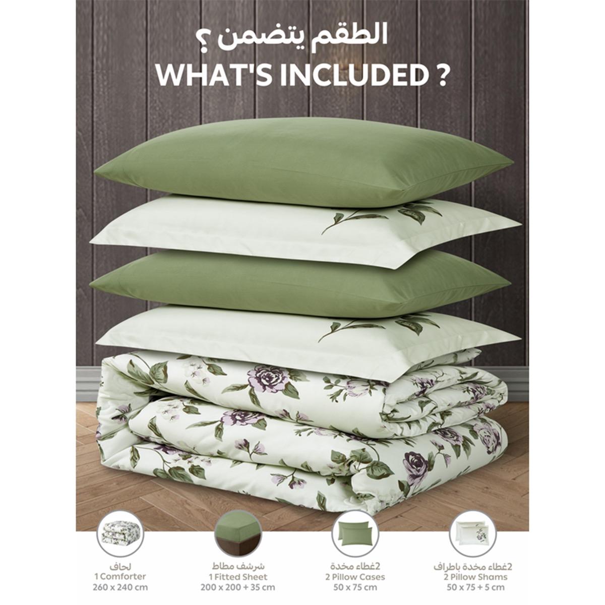 دوناتيلا طقم لحاف مطبوع بنقوش زهور-household-bedding-comfortersandbedspreads-comforters-image-46