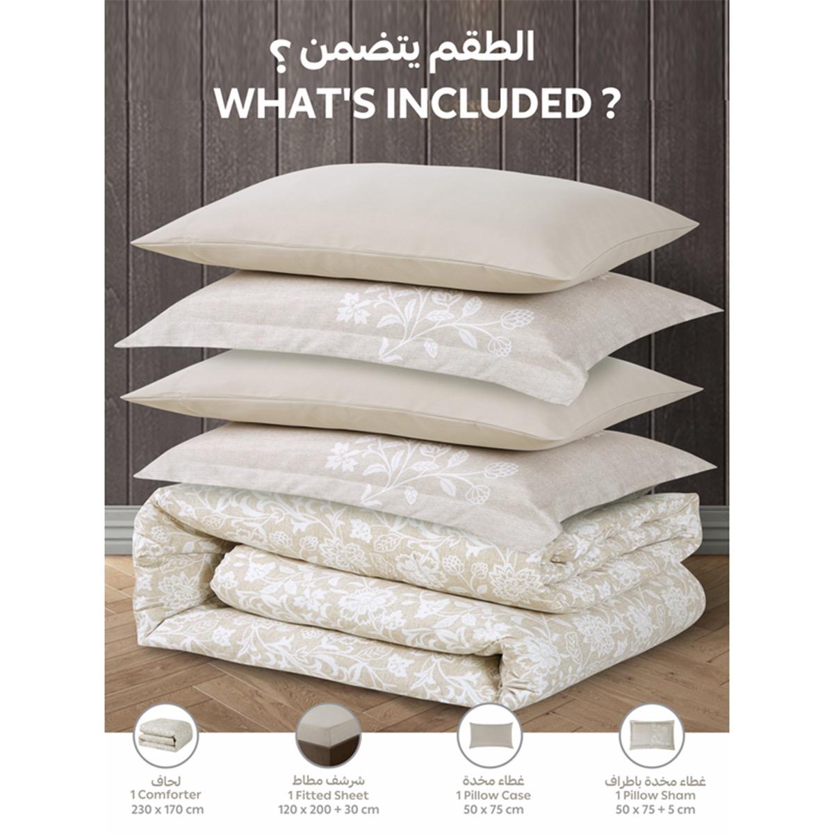 Floral Print Comforter Bedding Set-household-bedding-comfortersandbedspreads-comforters-image-4