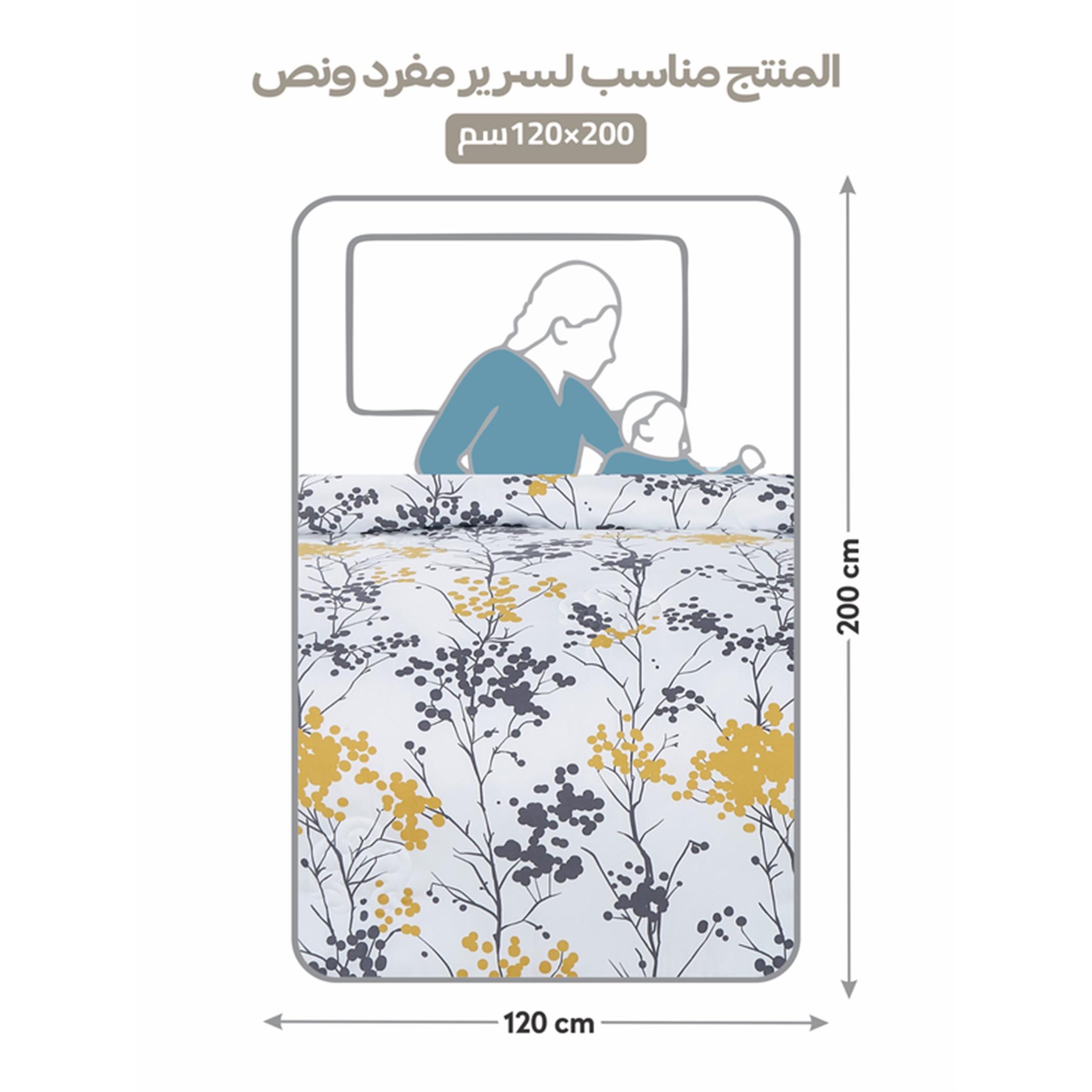 Floral Print Comforter Bedding Set-household-bedding-comfortersandbedspreads-comforters-image-10