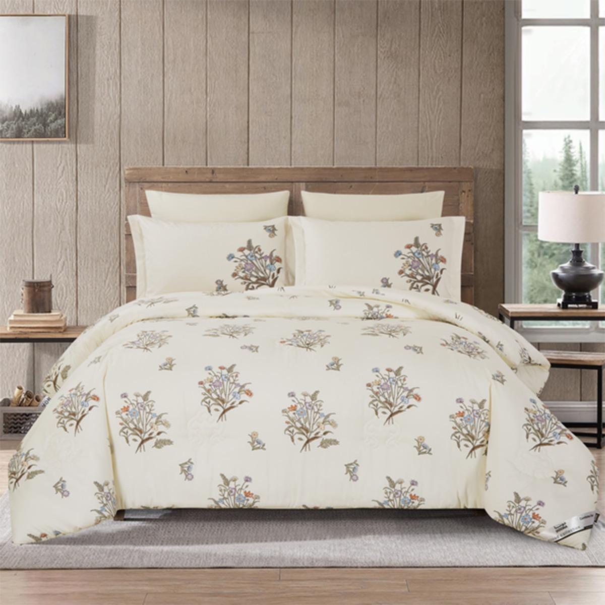 Floral Print Comforter Bedding Set-household-bedding-comfortersandbedspreads-comforters-image-22
