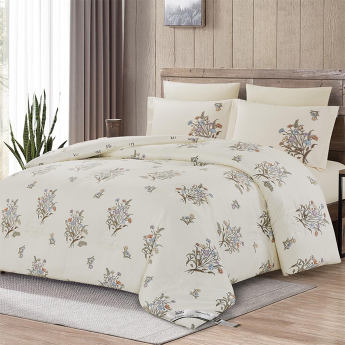 Floral Print Comforter Bedding Set-household-bedding-comfortersandbedspreads-comforters-image-23