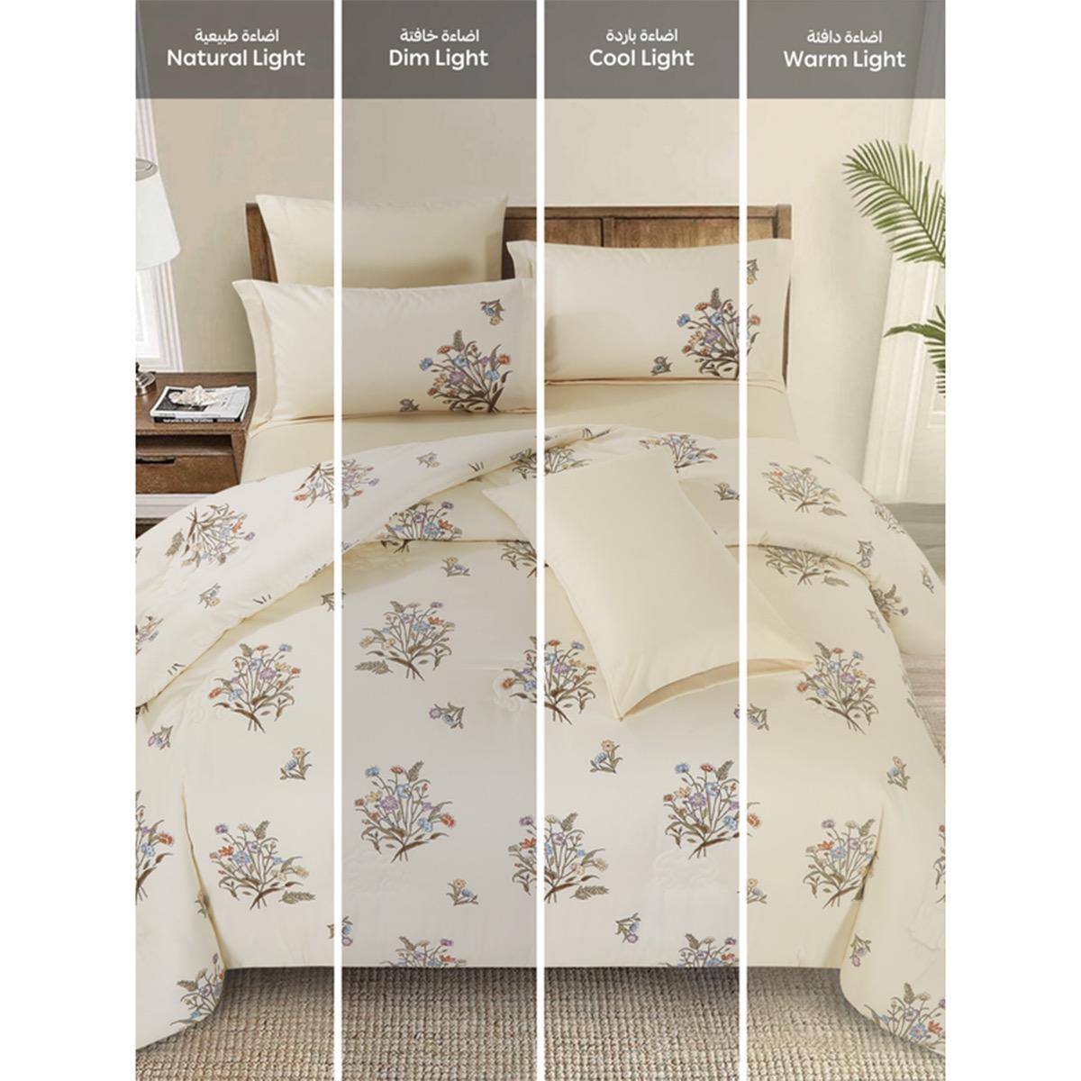 Floral Print Comforter Bedding Set-household-bedding-comfortersandbedspreads-comforters-image-27