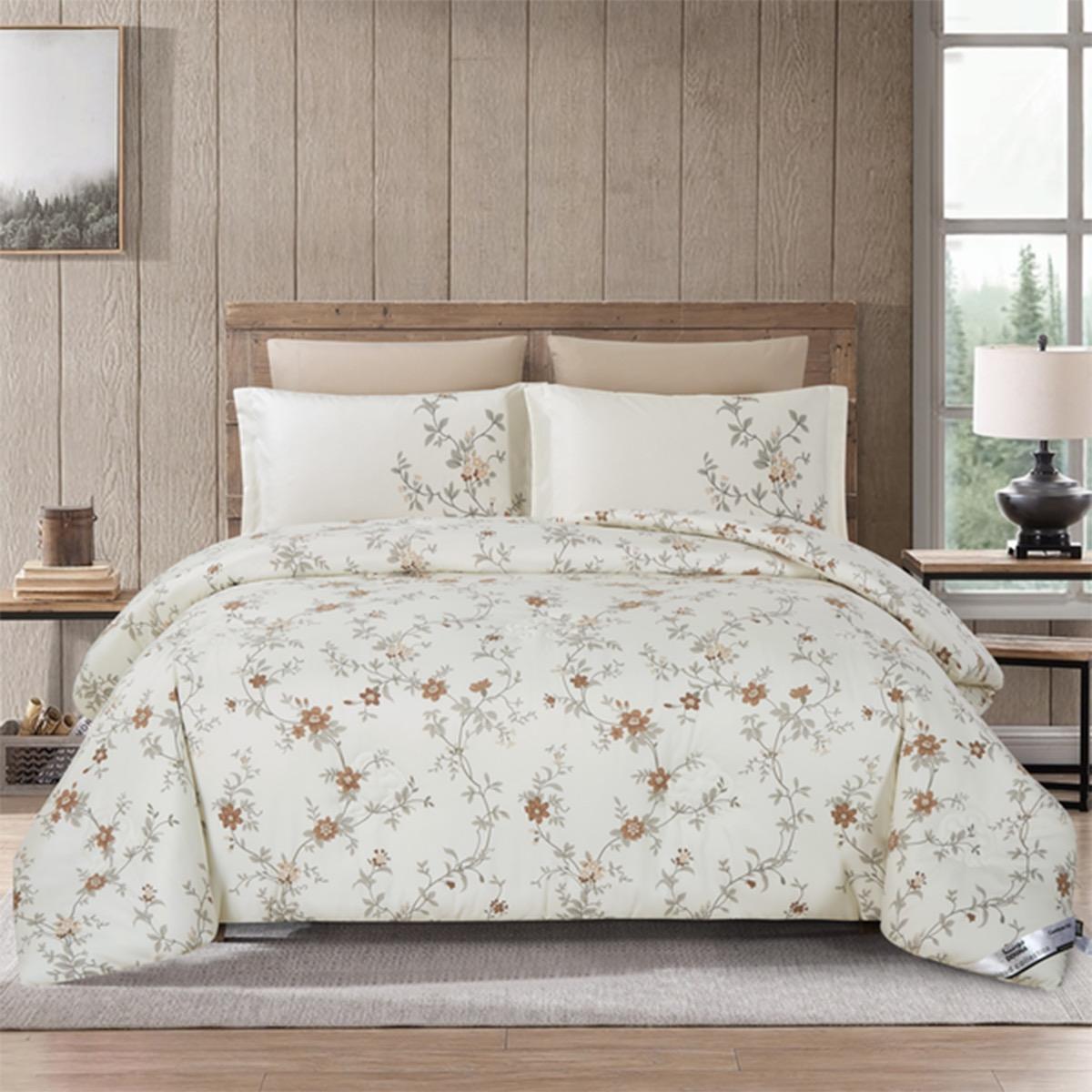 Floral Print Comforter Bedding Set-household-bedding-comfortersandbedspreads-comforters-image-36