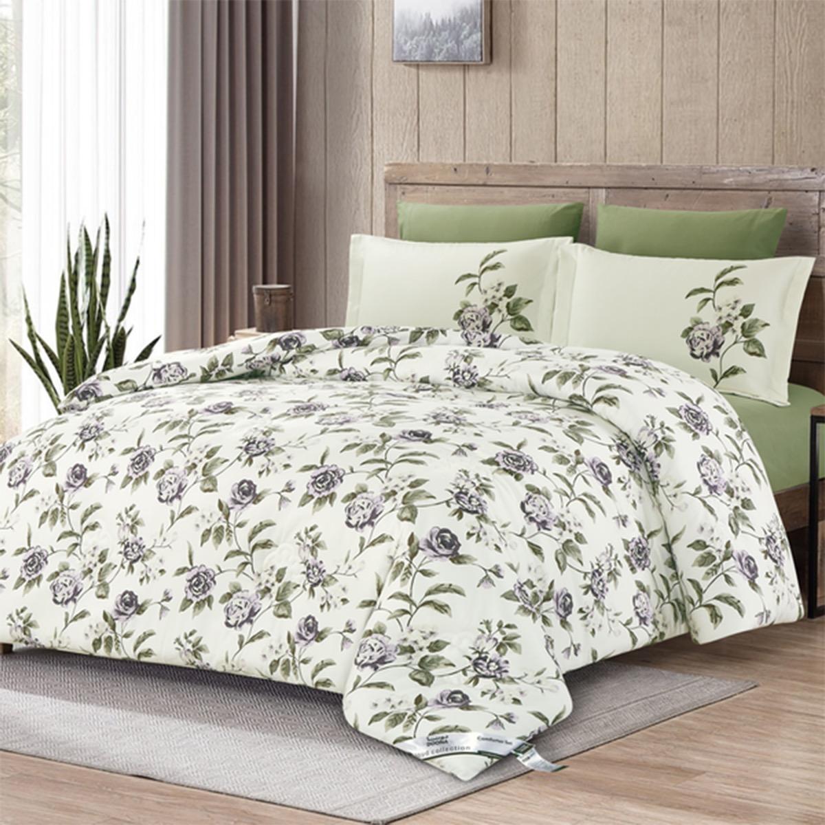 Floral Print Comforter Bedding Set-household-bedding-comfortersandbedspreads-comforters-image-44